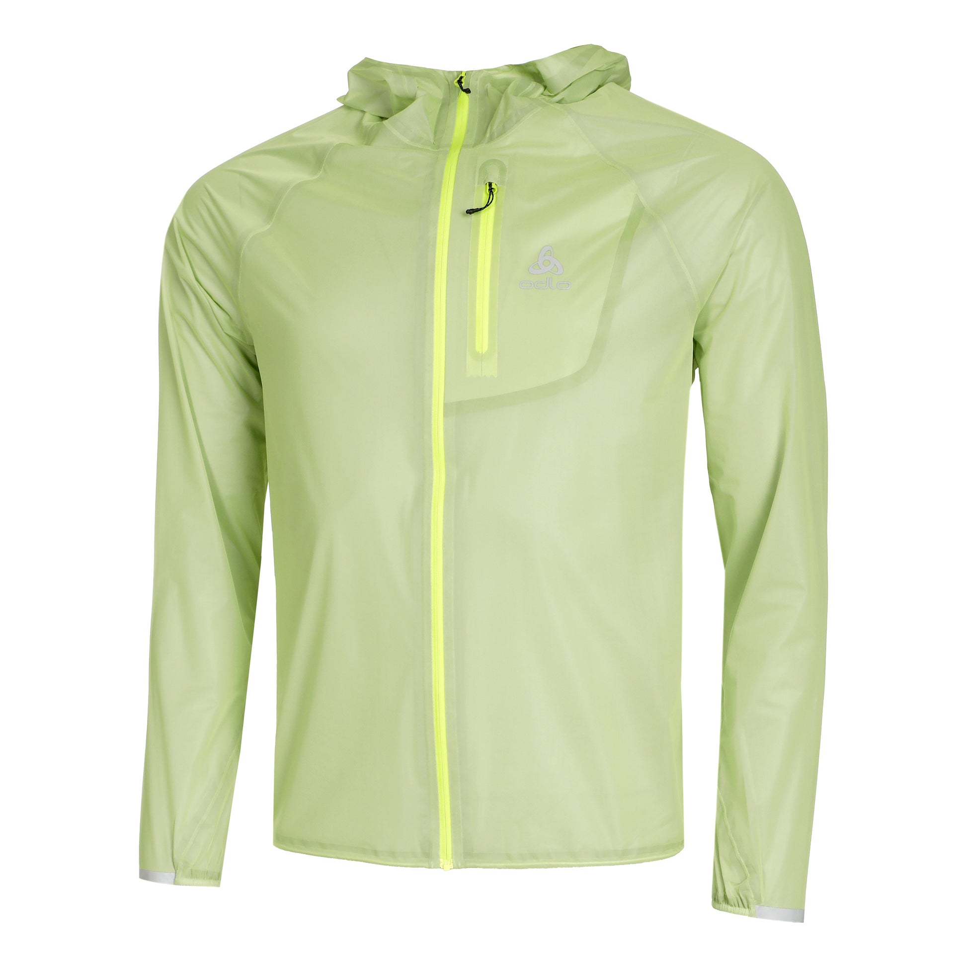 Odlo Zeroweight Dual Dry PK Waterproof Laufjacke Herren-hellgrün