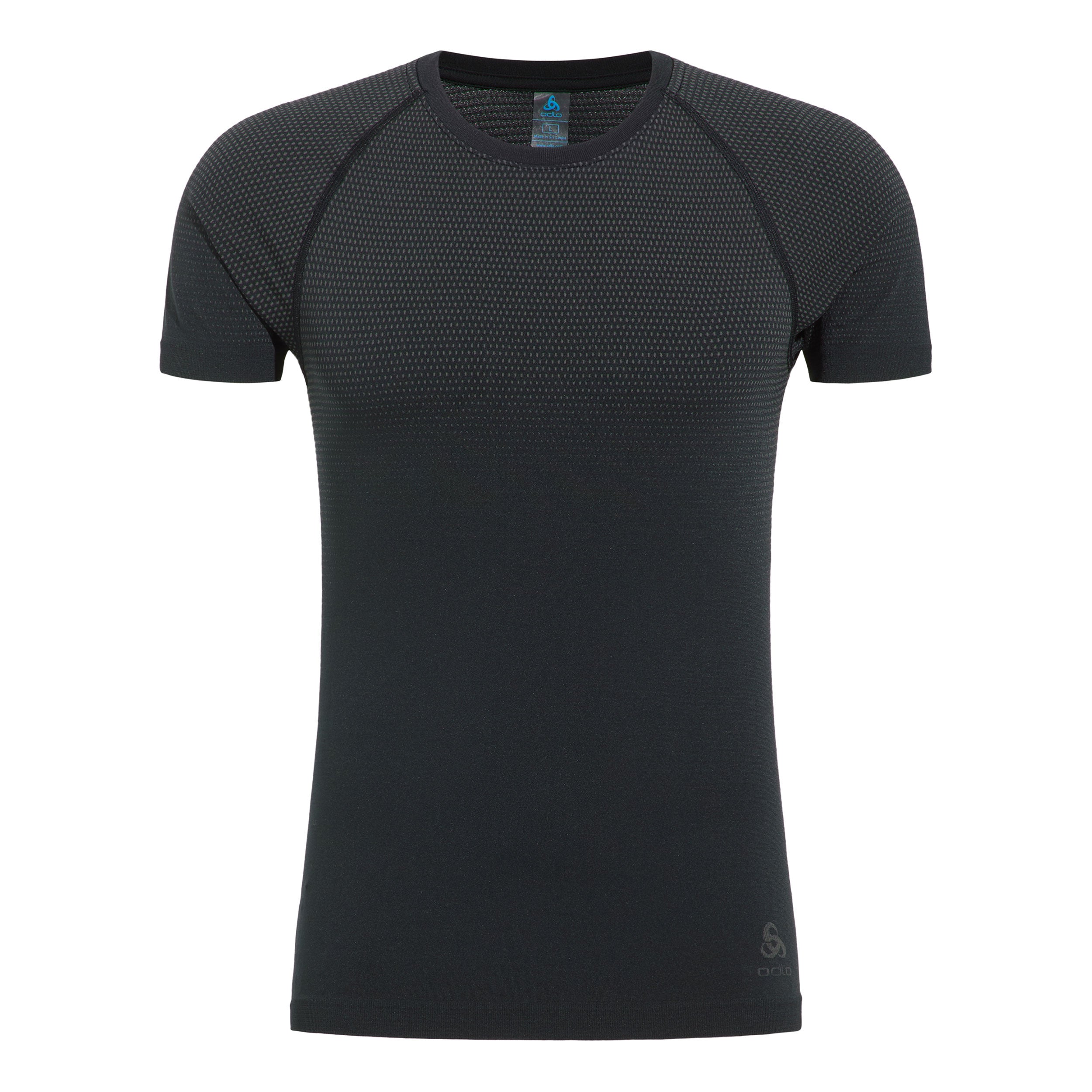 Odlo Performance Light Crew Neck Running Shirt Men-Black