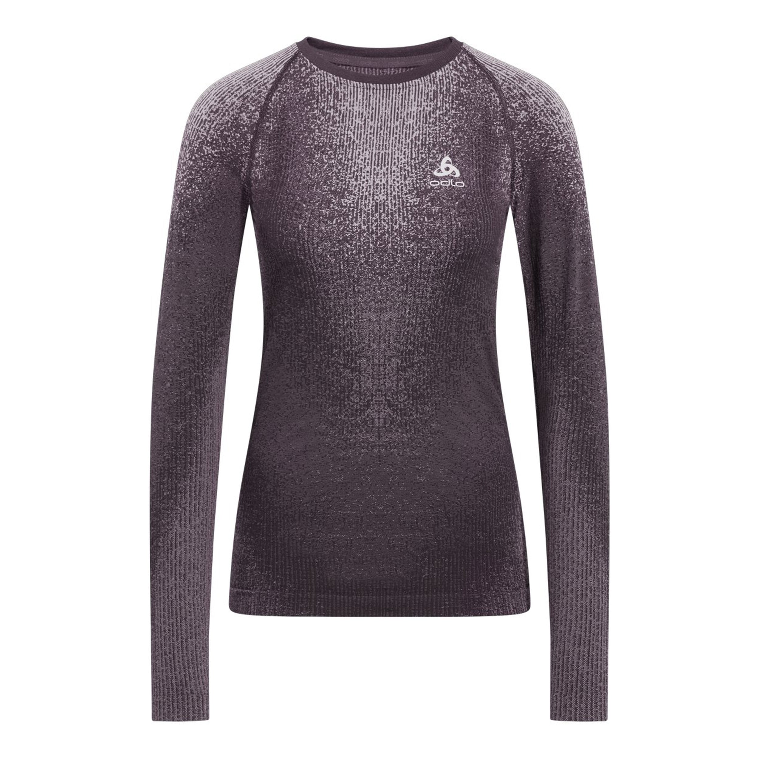 Odlo Performance Warm Blackcomb Crew Neck Unterhemd Damen-Grau