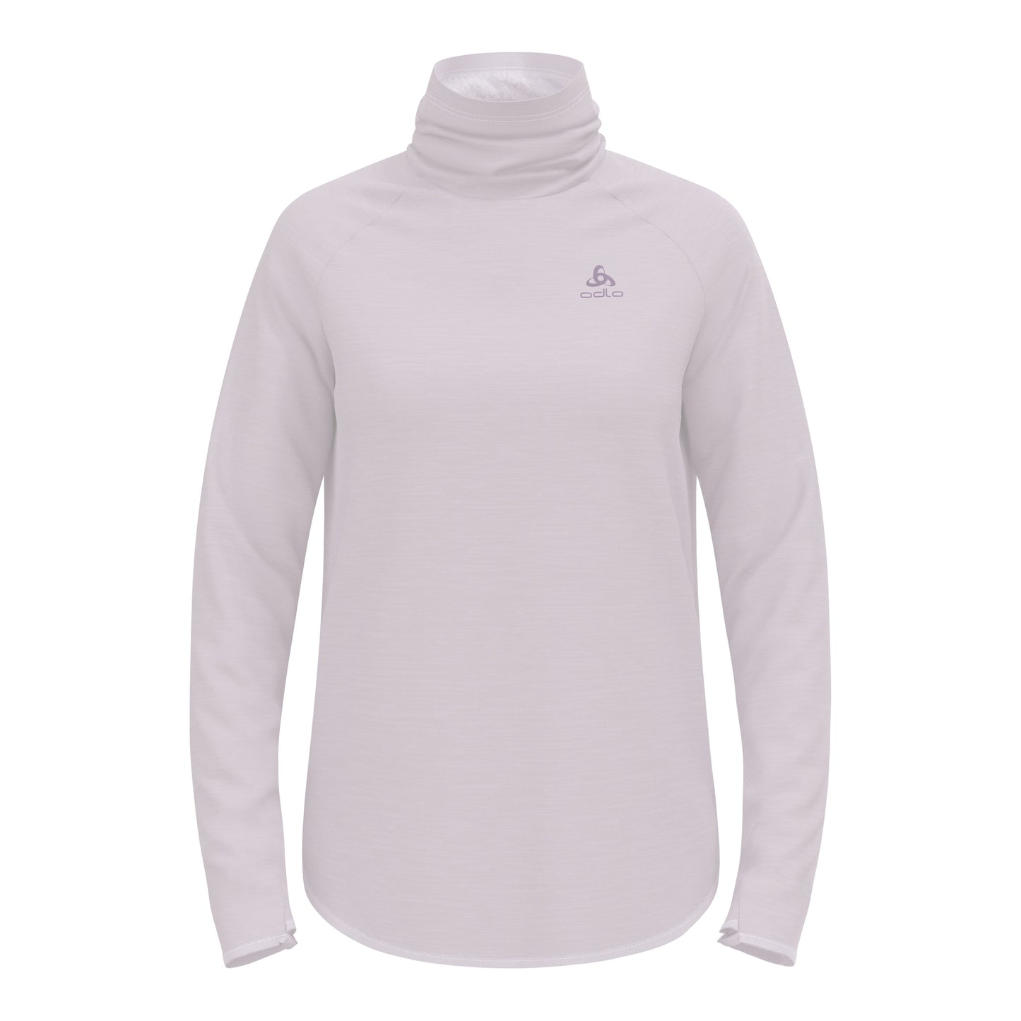 Odlo Essential Thermal Mid Layer Laufshirt Damen-Lila