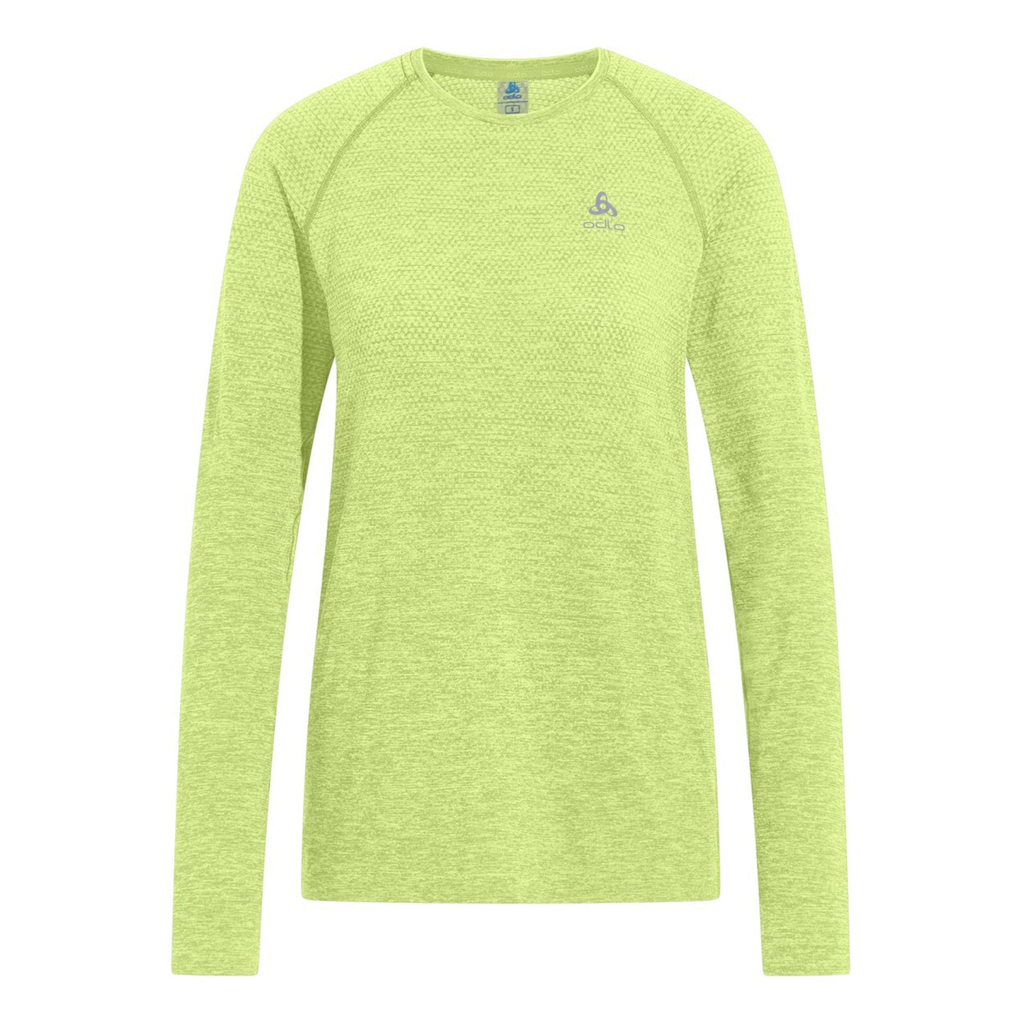 Odlo Essential Seamless Long Sleeve Women-Lime