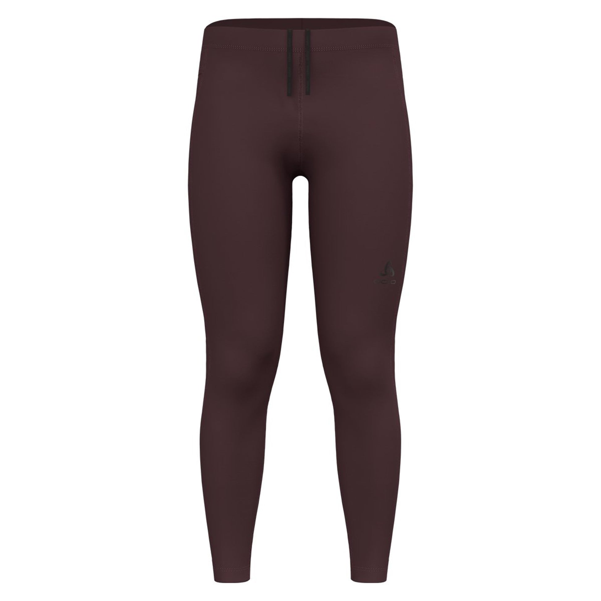 Odlo Essential Warm Running tights Men - brown,