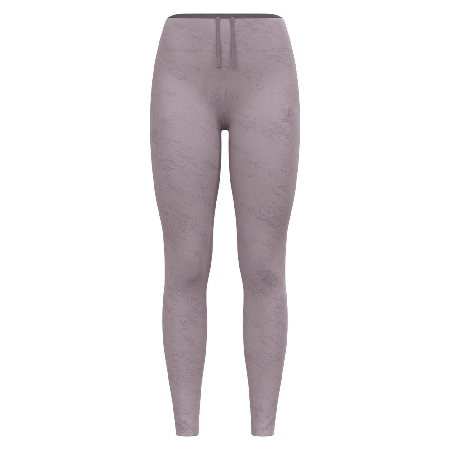 Odlo Zeroweight Print Reflective Running Tights Women-Grey