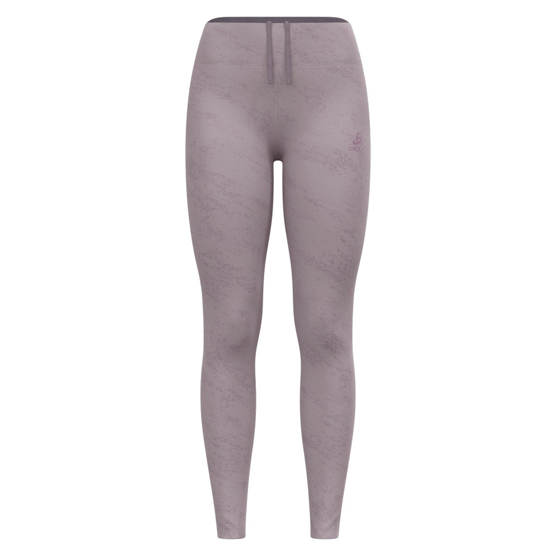 Odlo Zeroweight Print Reflective Running Tights Women-Grey