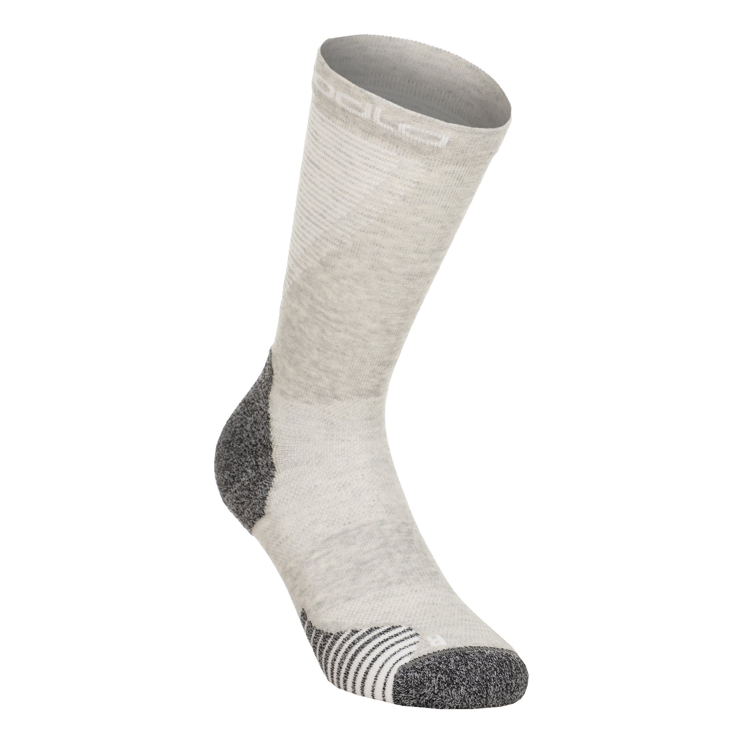 Odlo Active Crew Warm Running Socks-Silver