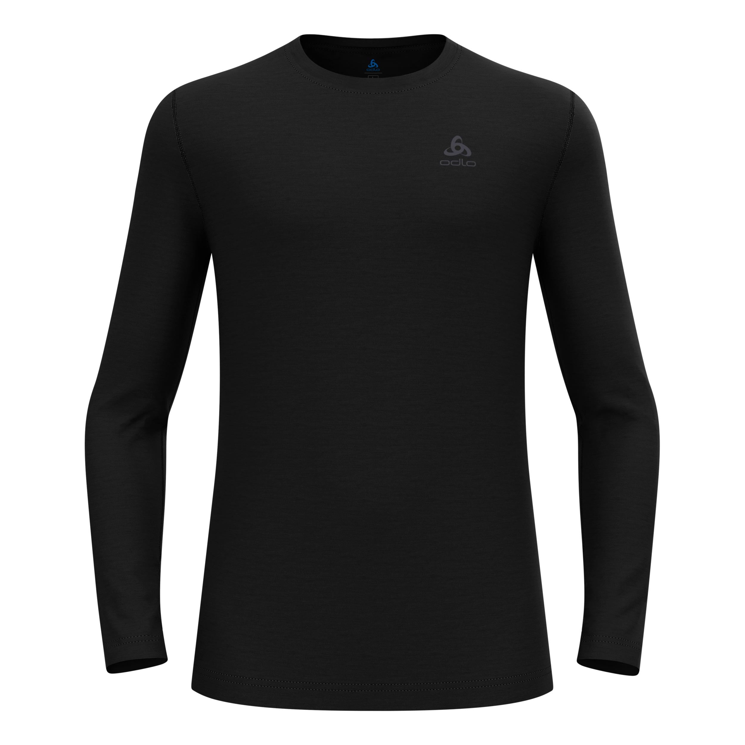 Odlo Merino 160Crew Long Sleeve Men-Black