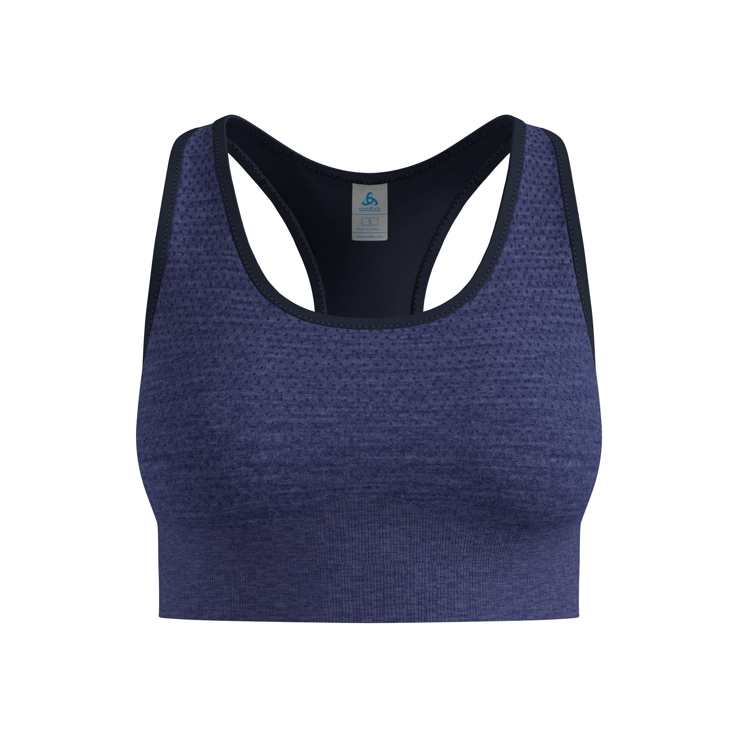Odlo Seamless Medium Padded Sport Sport-BH Damen-blau