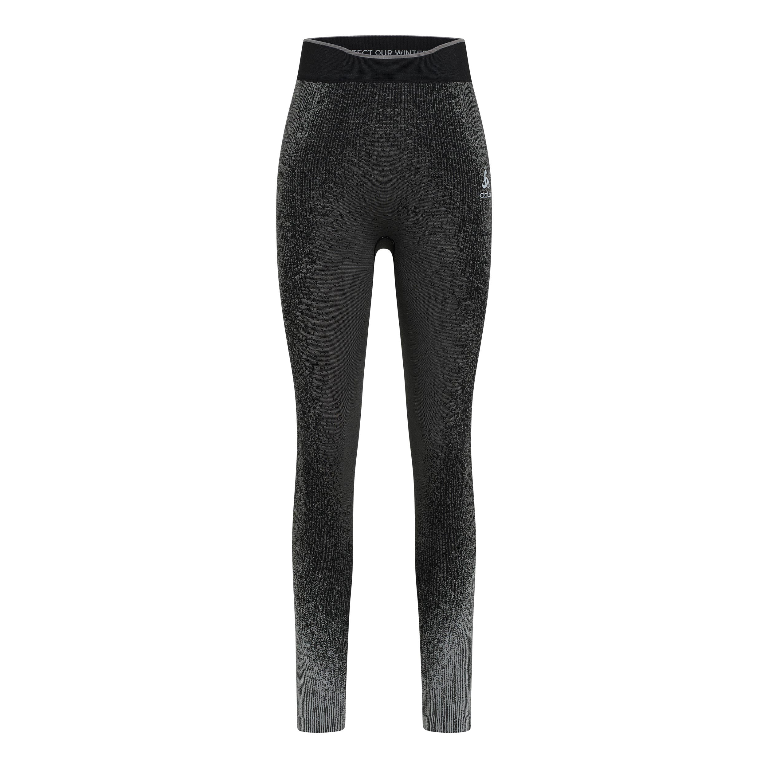 Odlo Performance Warm Blackcomb Lauftight Damen-schwarz