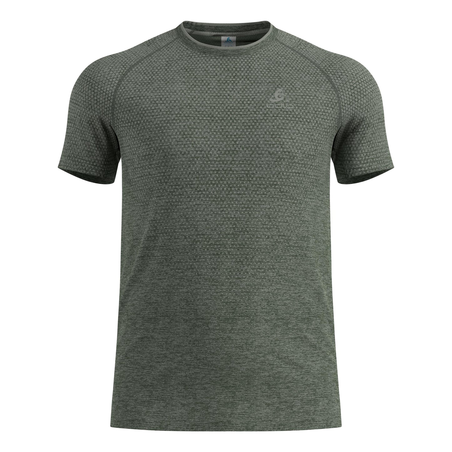 Odlo Essential Seamless Running shirt Men-olive