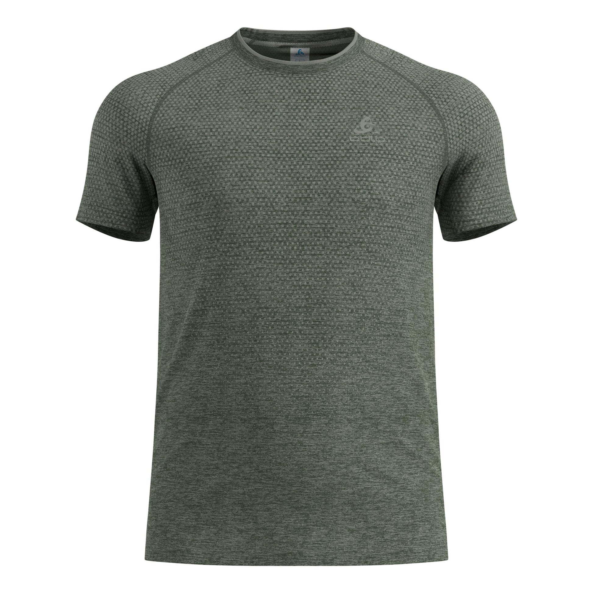 Odlo Essential Seamless Running shirt Men-olive
