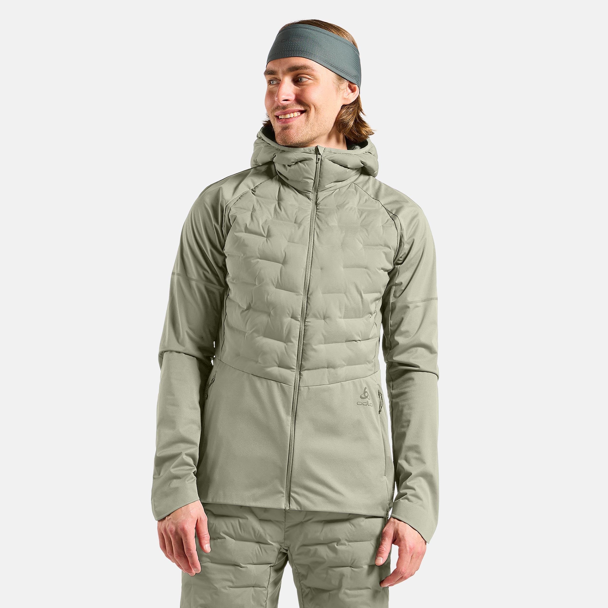 Odlo Zeroweight Insulator Running Jacket Men-Olive
