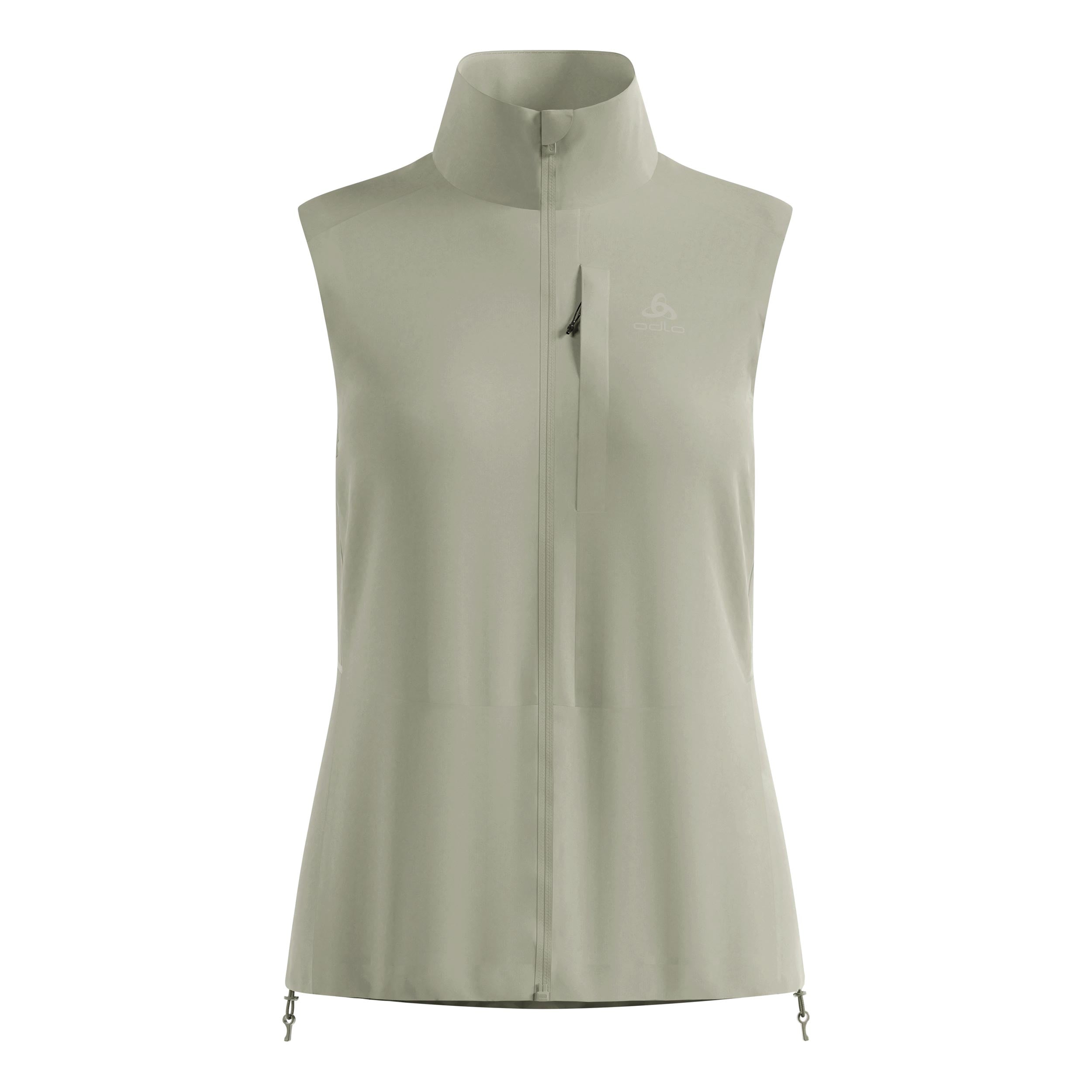 Odlo Zeroweight Warm Laufweste Damen-Oliv