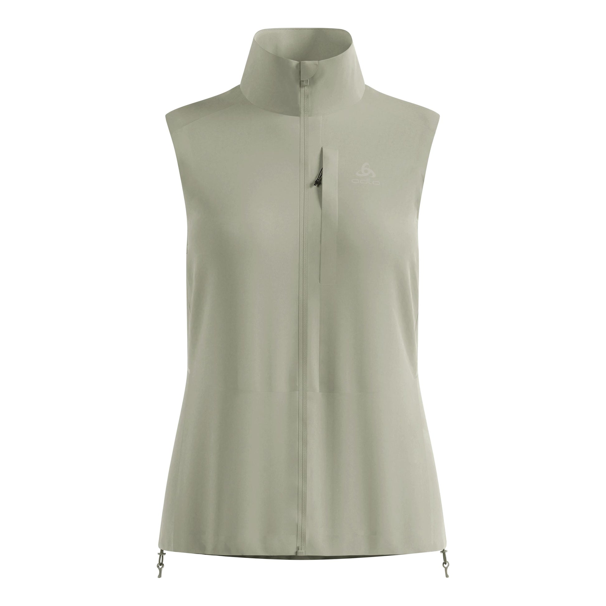 Odlo Zeroweight Warm Running Vests Women-Olive