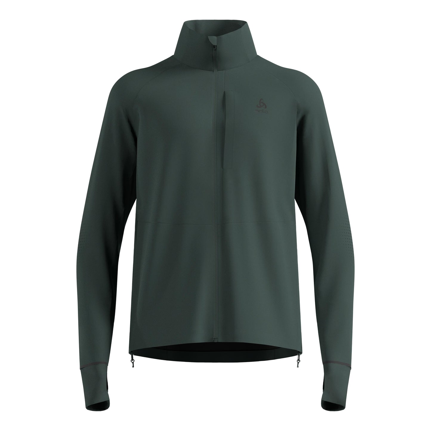 Odlo Zeroweight Pro Warm Reflective Running Jacket Men-Olive