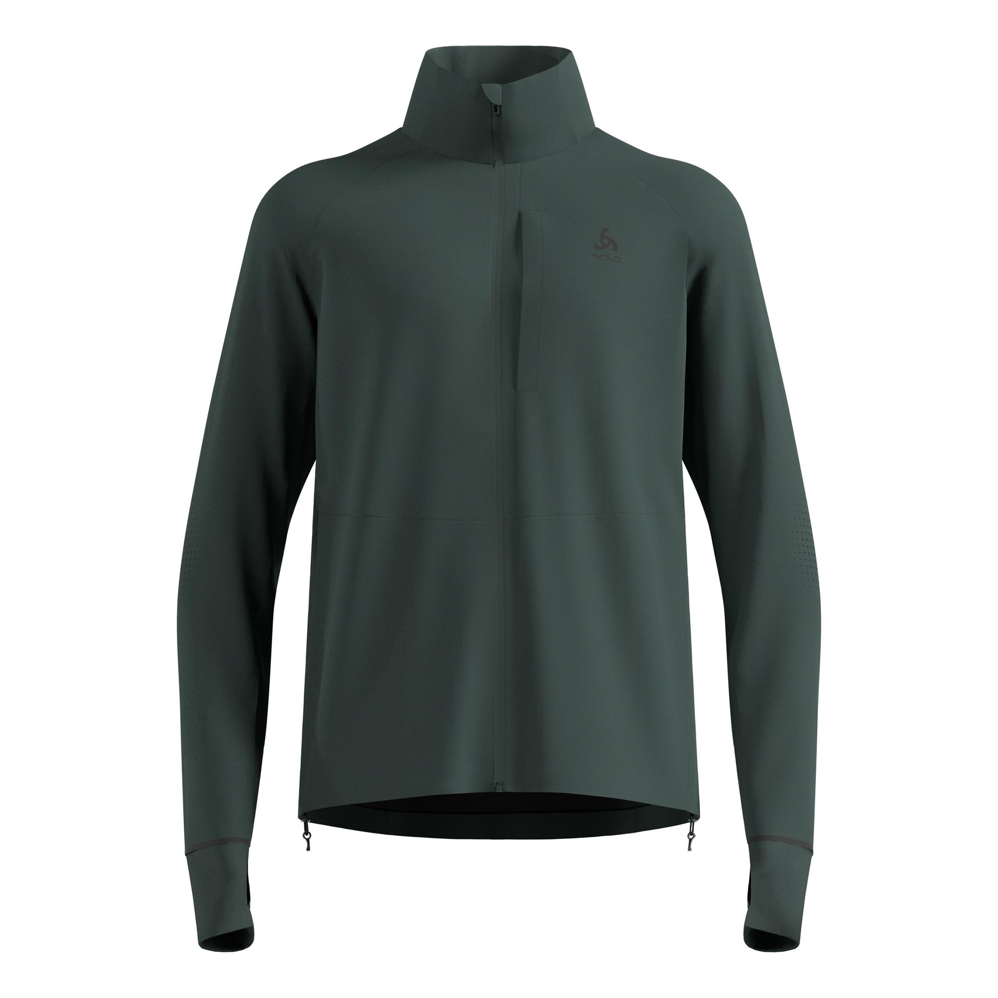 Odlo Zeroweight Pro Warm Reflective Running Jacket Men-Olive