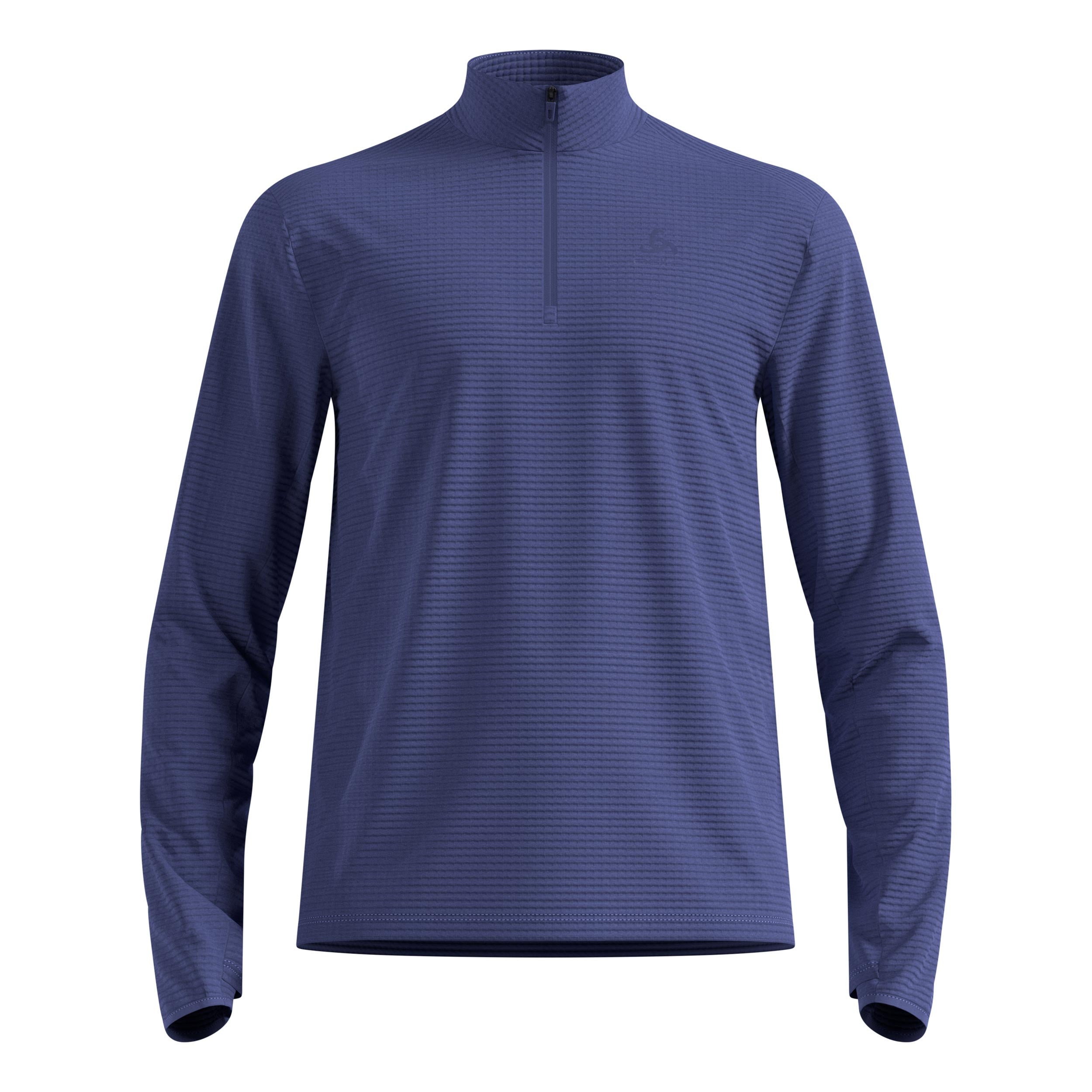 Odlo Essential Thermal Midlayer 1/2 Zip Running shirt Men-blue