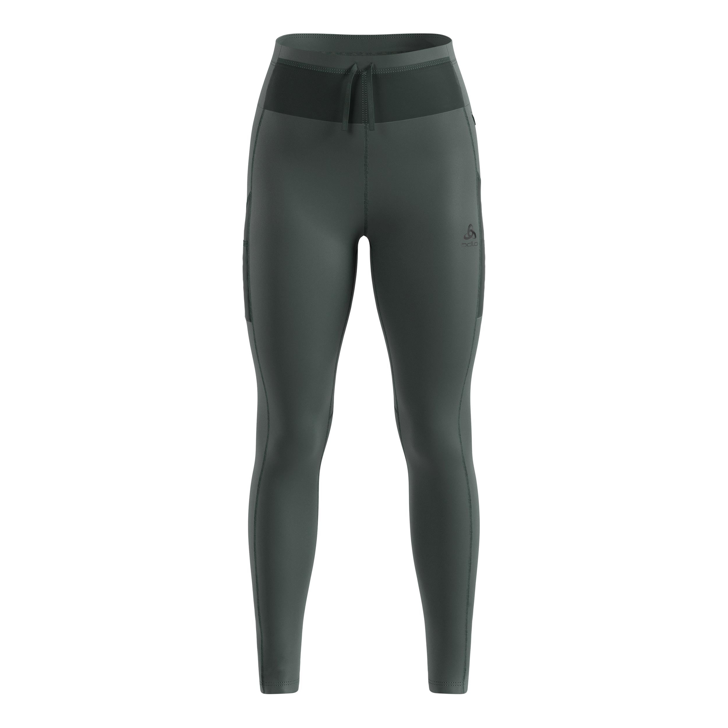 Odlo X-Alp Cargo Winter Running Tights Women-Olive