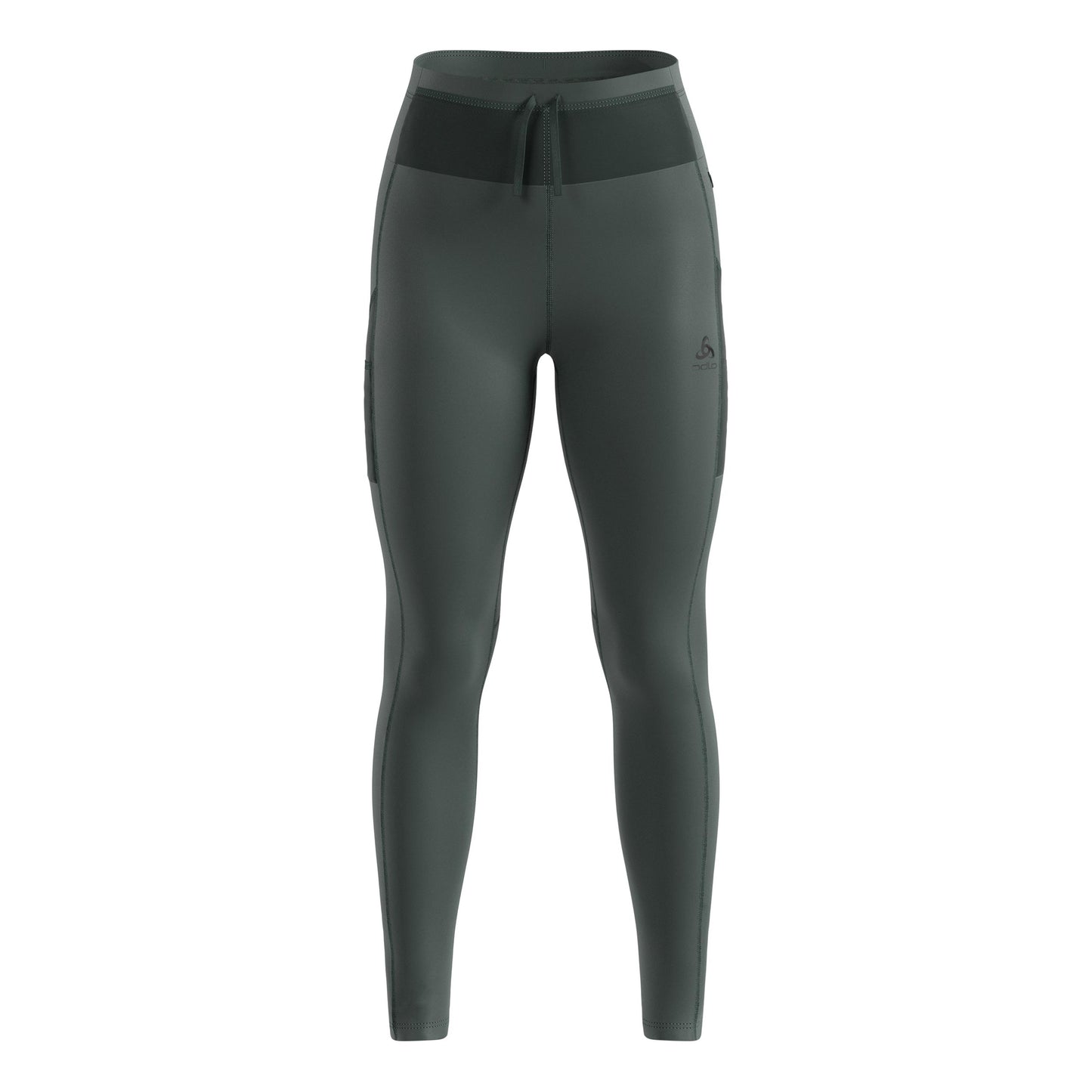 Odlo X-Alp Cargo Winter Lauftight Damen-Oliv