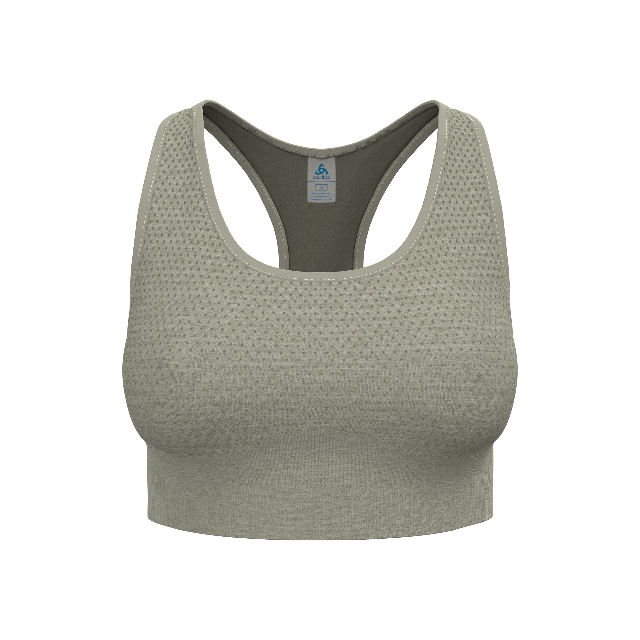 Odlo Seamless Medium Padded Sport Sport-BH Damen-khaki