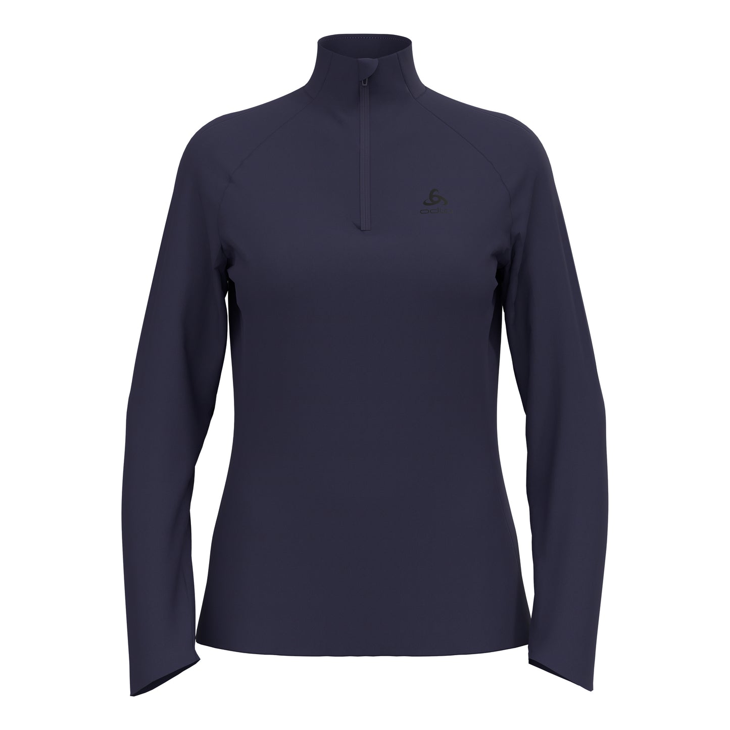 Odlo Essential 1/2 Zip Running shirt Women-dark blue