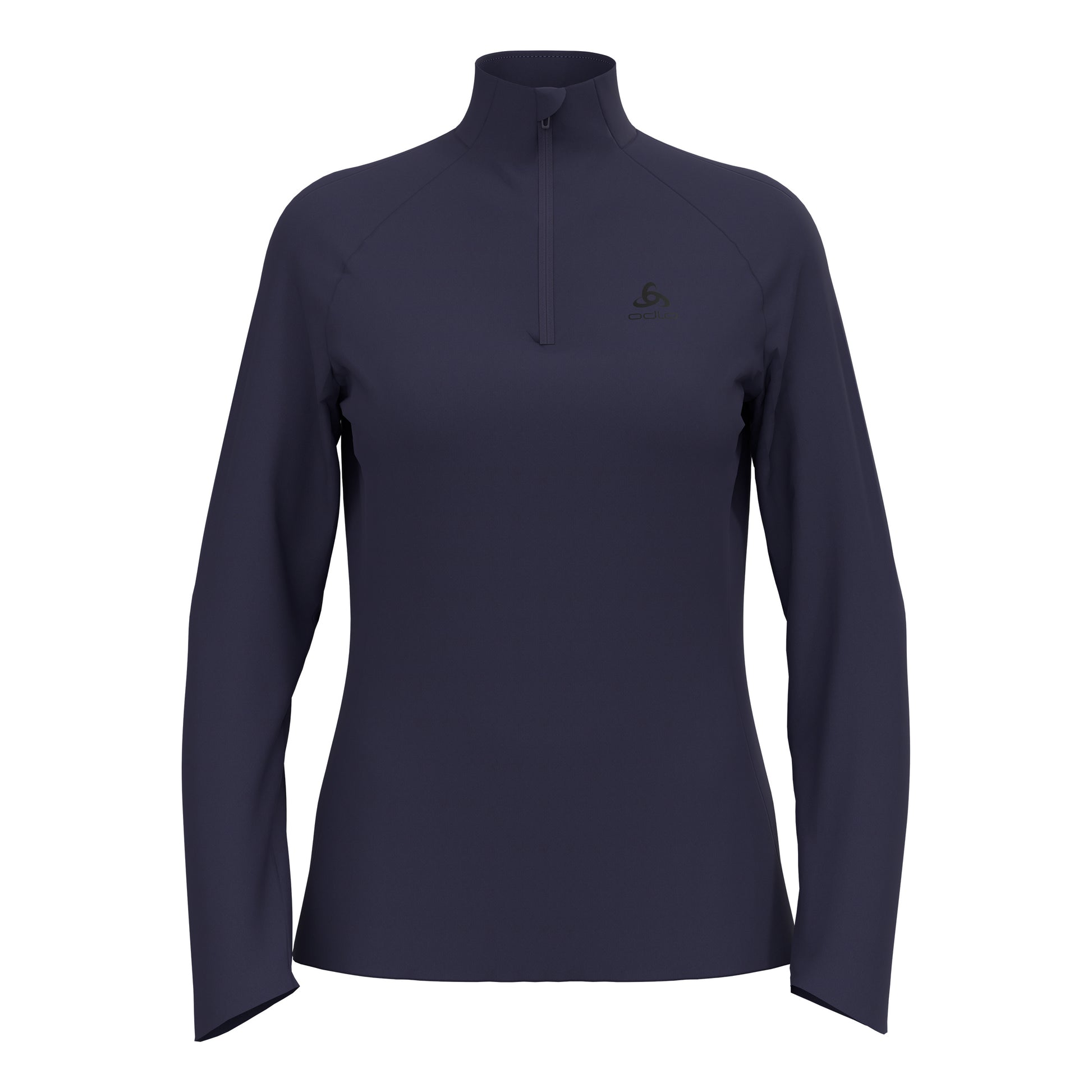Odlo Essential 1/2 Zip Running shirt Women-dark blue