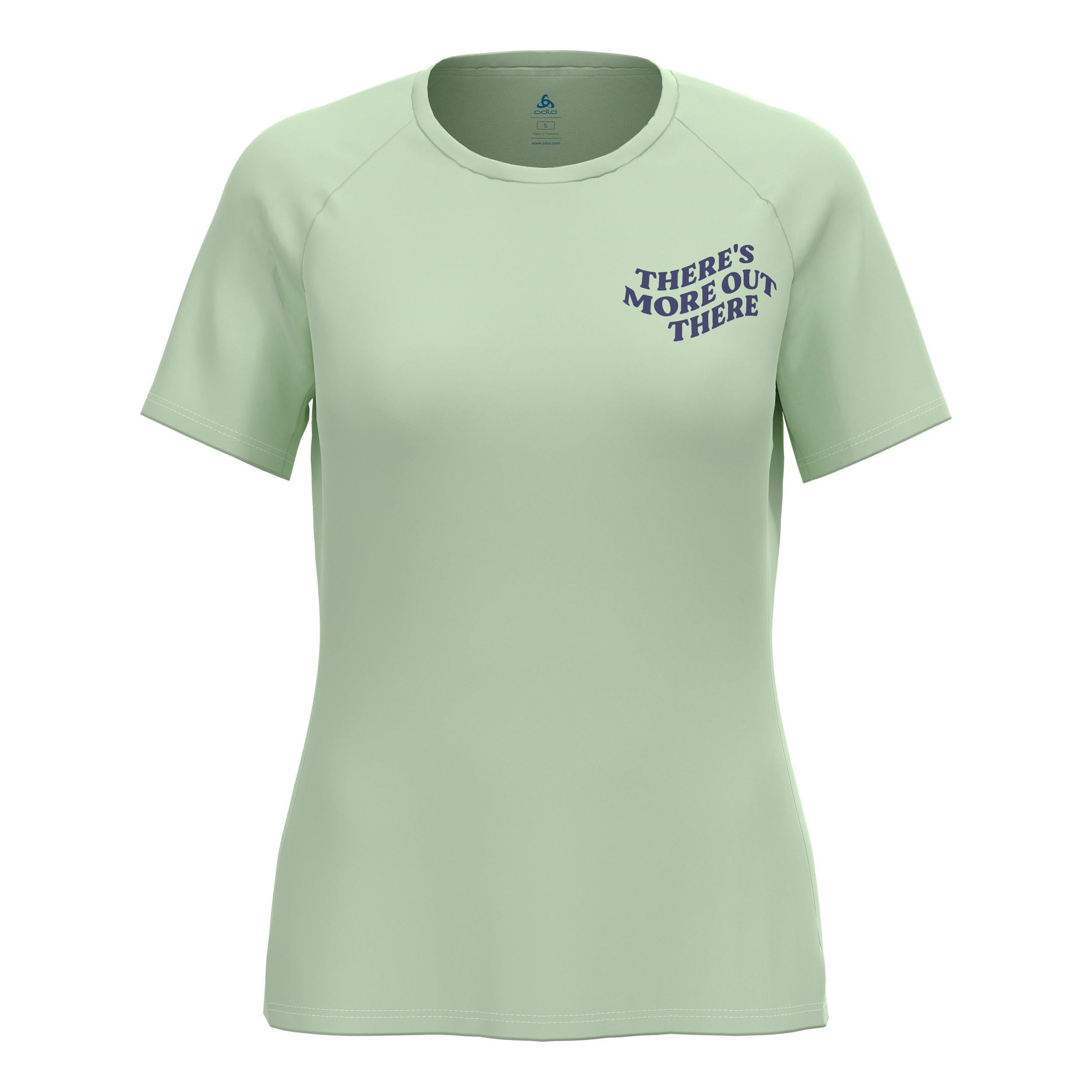 Odlo Essential Print Running Shirt Women-Mint