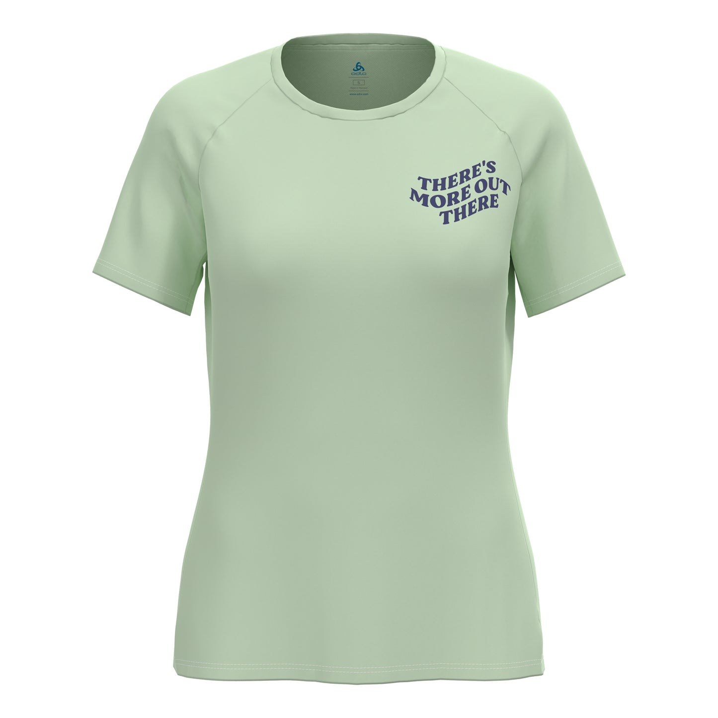 Odlo Essential Print Running Shirt Women-Mint