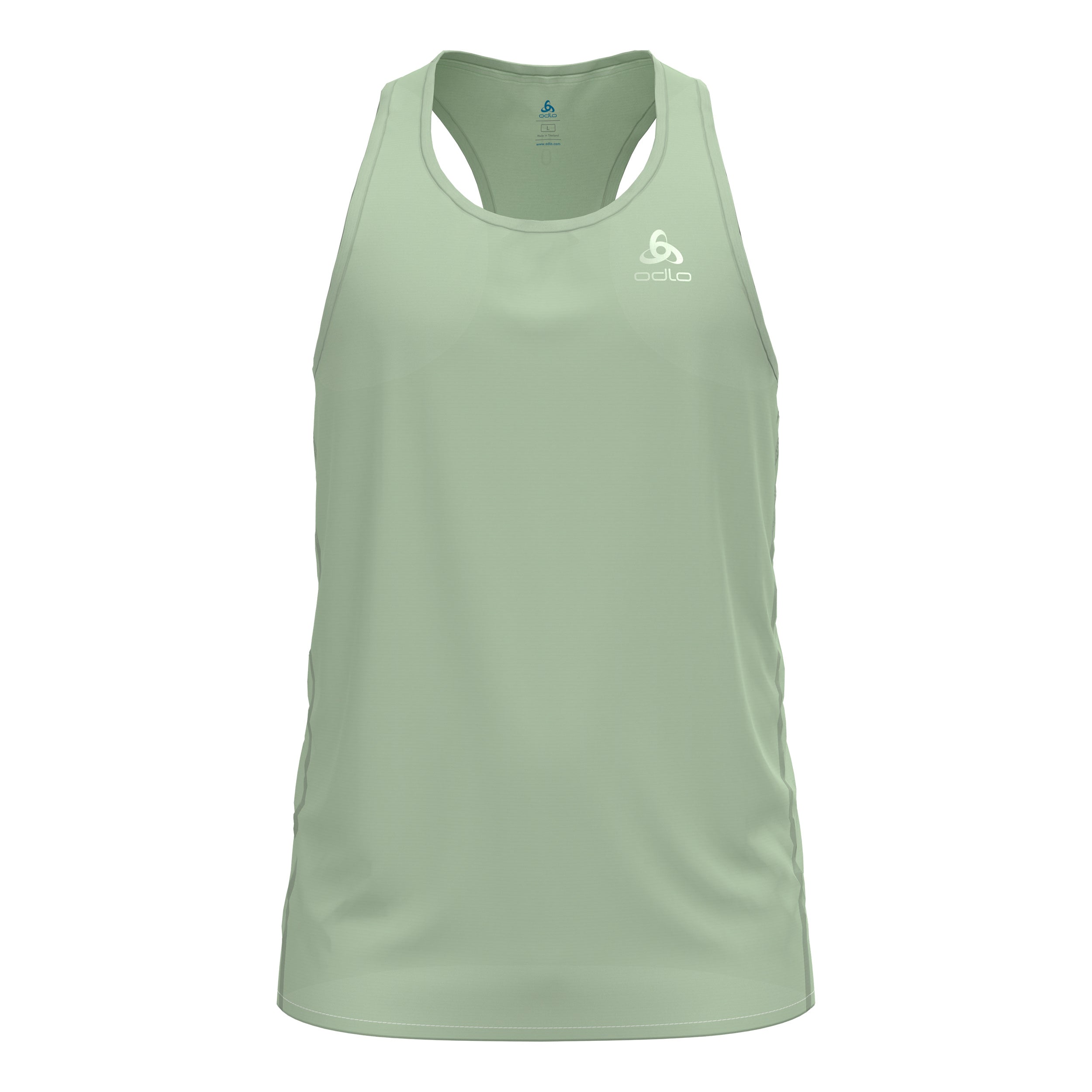 Odlo Zeroweight Chill-Tec Laufshirt Herren-salbei