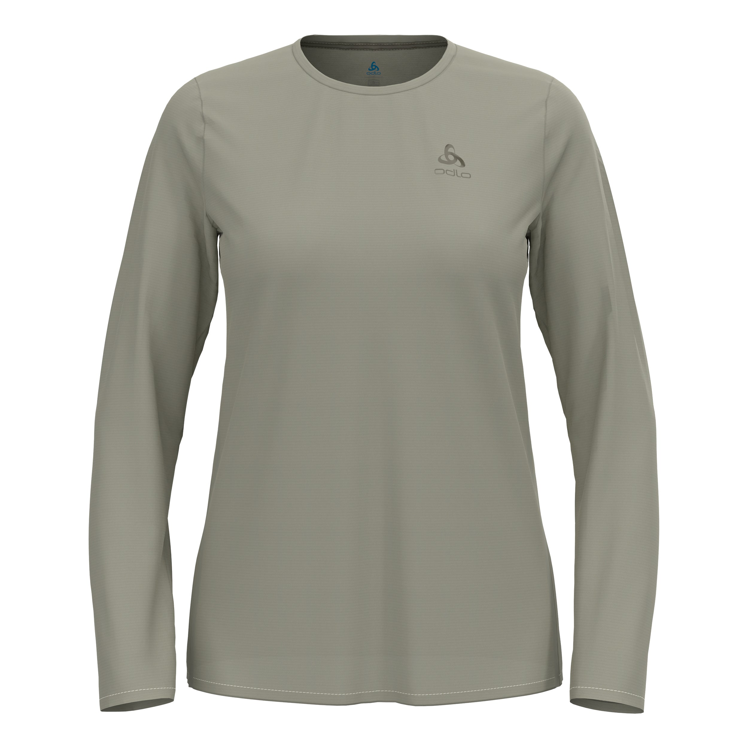 Odlo Zeroweight Chill-Tec Laufshirt Damen-khaki