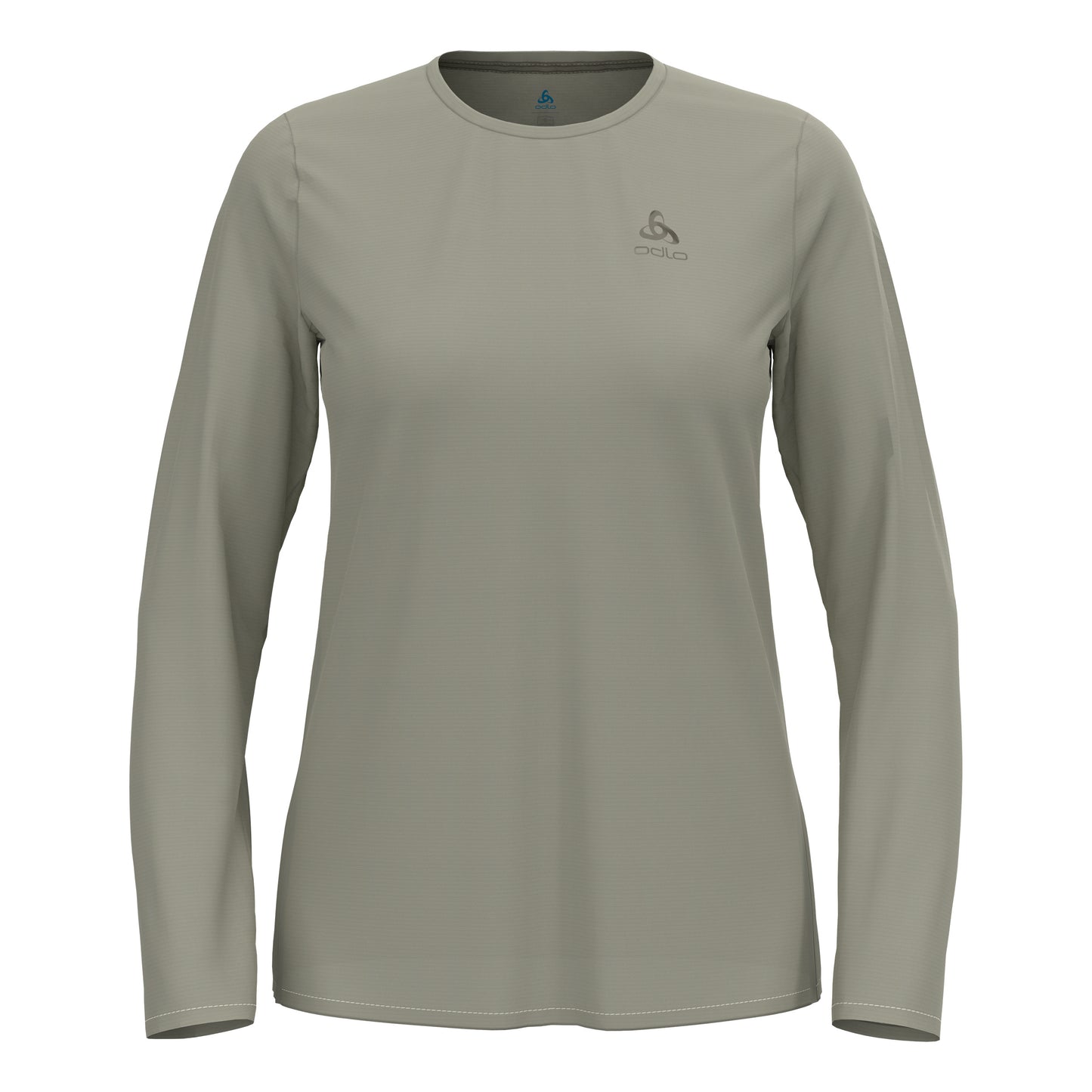 Odlo Zeroweight Chill-Tec Laufshirt Damen-khaki