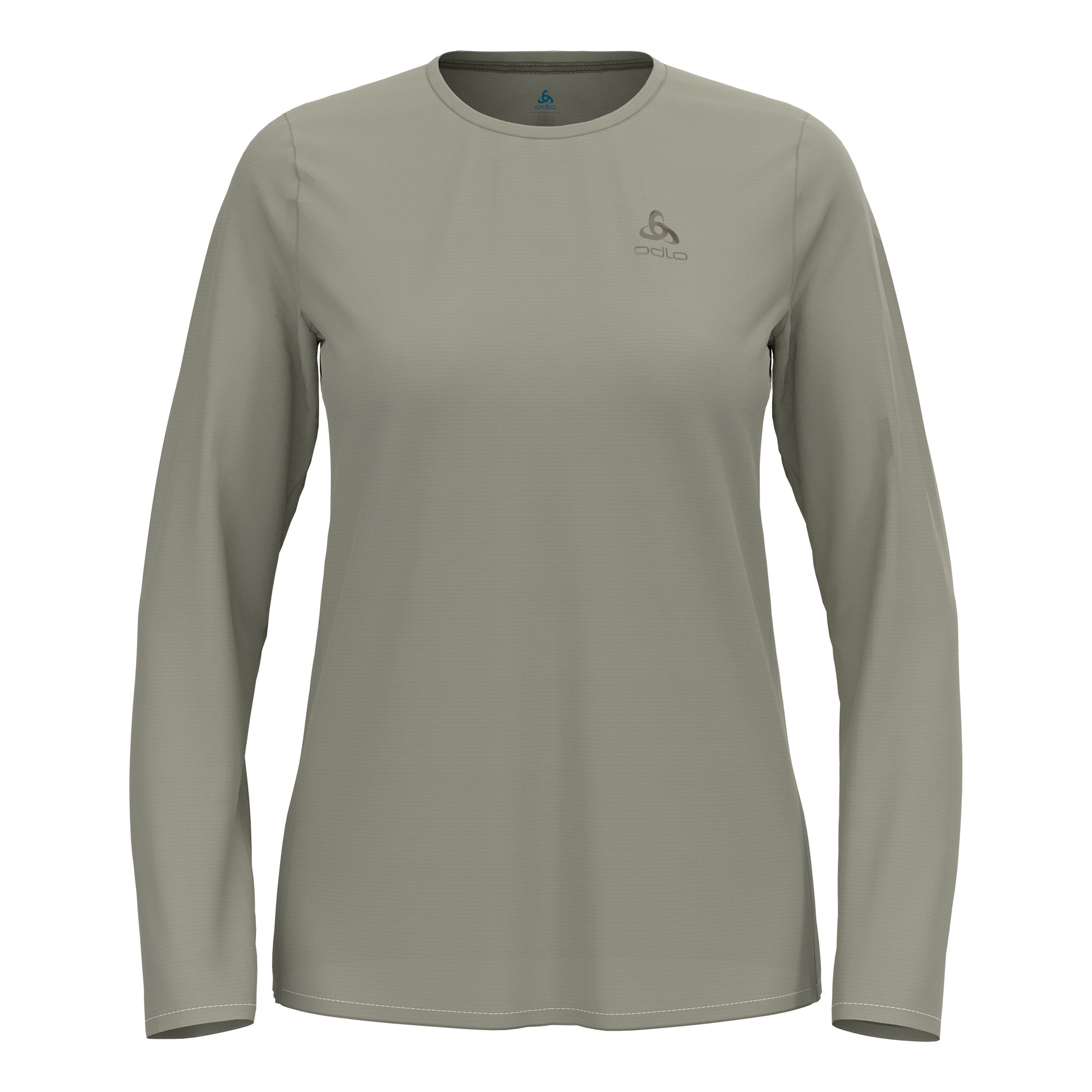 Odlo Zeroweight Chill-Tec Laufshirt Damen-khaki