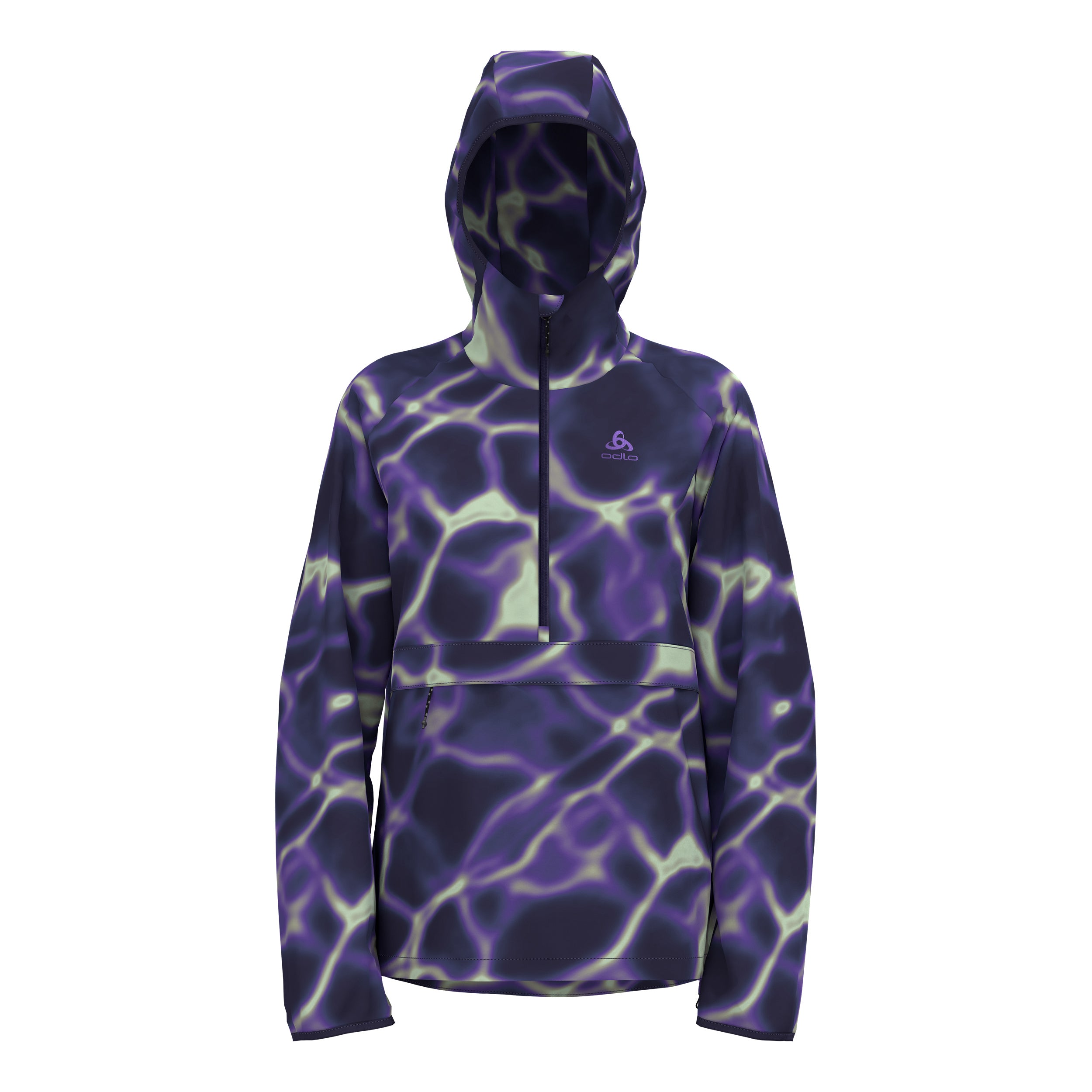 Odlo Zeroweight Print Laufjacke Damen-Lila
