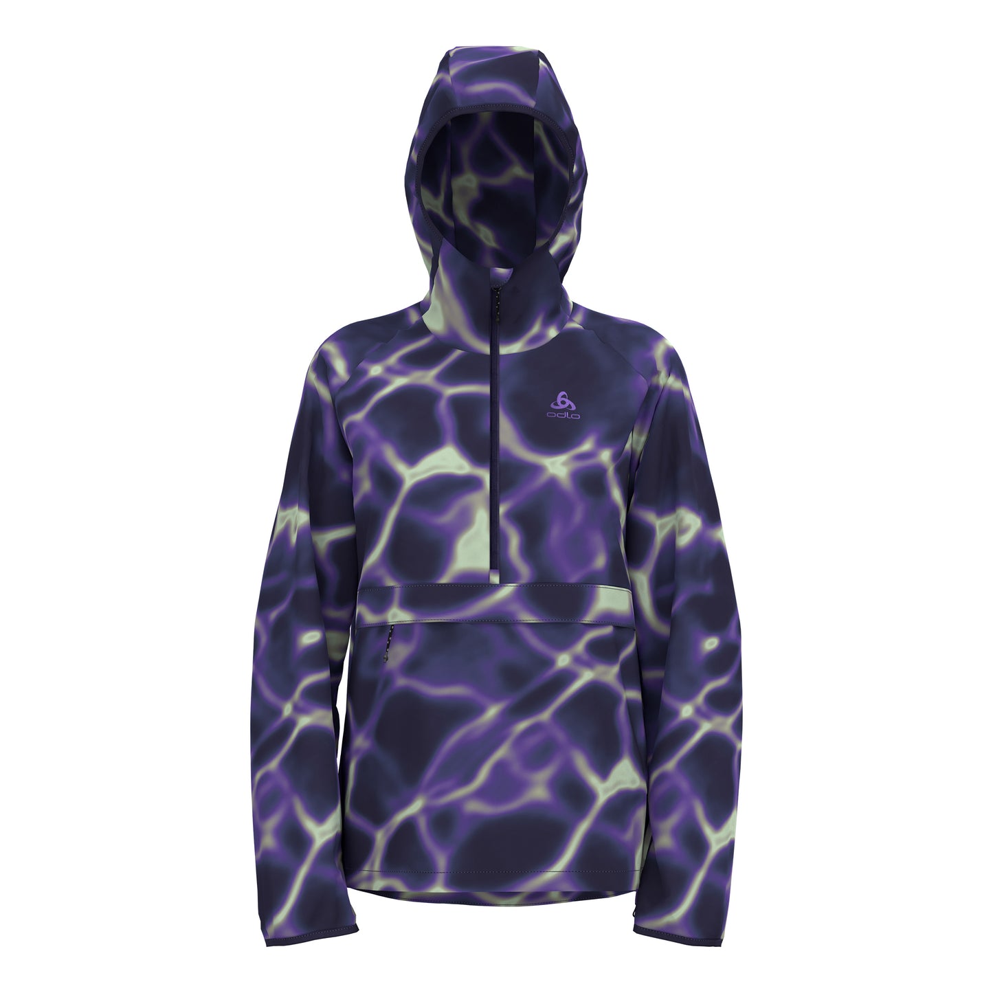 Odlo Zeroweight Print Running Jacket Women-Violet