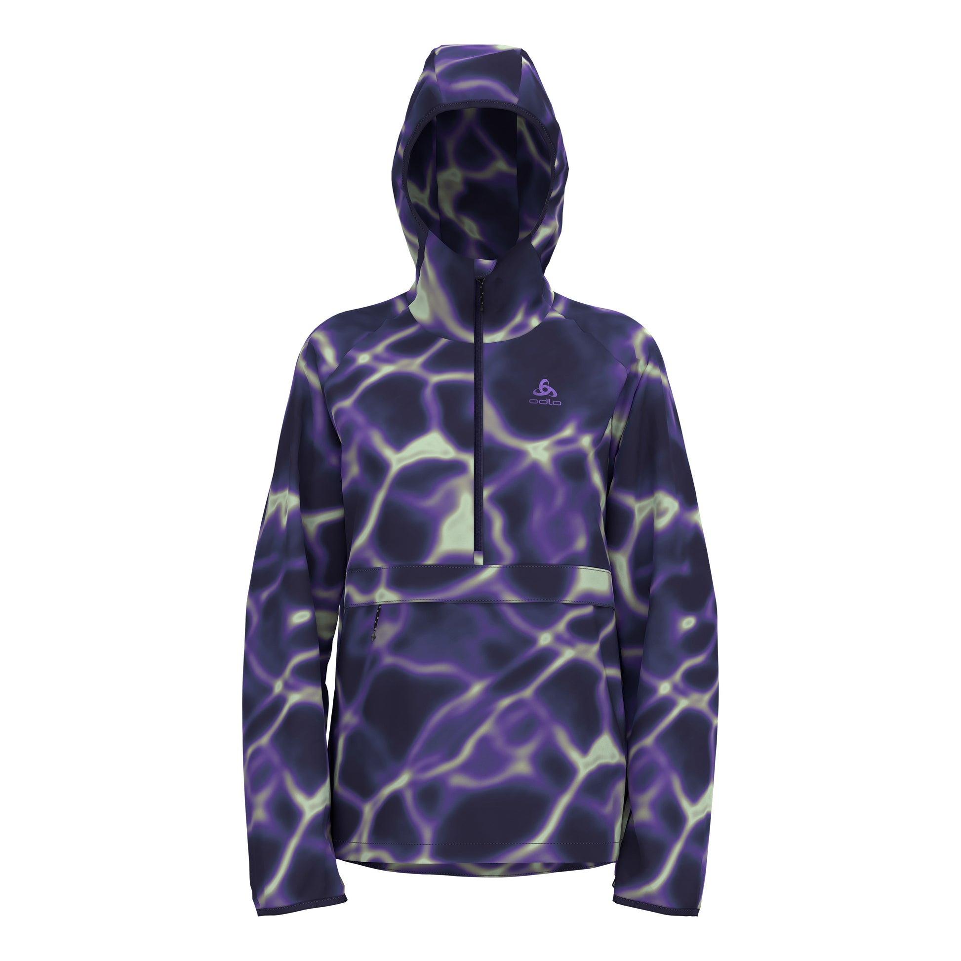 Odlo Zeroweight Print Running Jacket Women-Violet