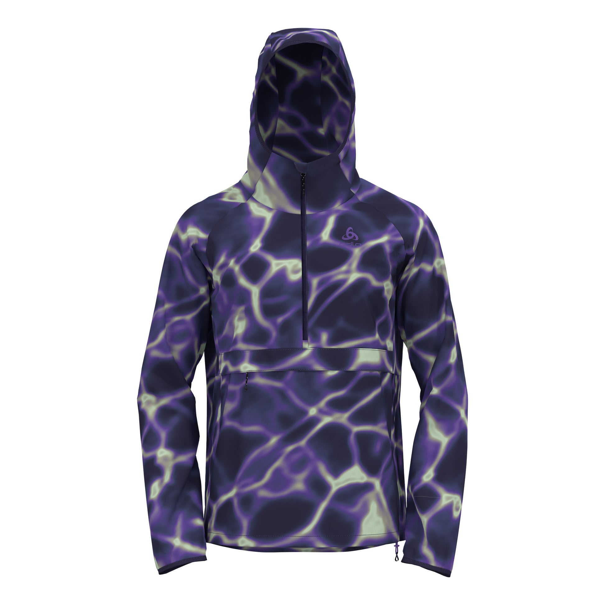Odlo Zeroweight Print Running Jacket Men-Violet