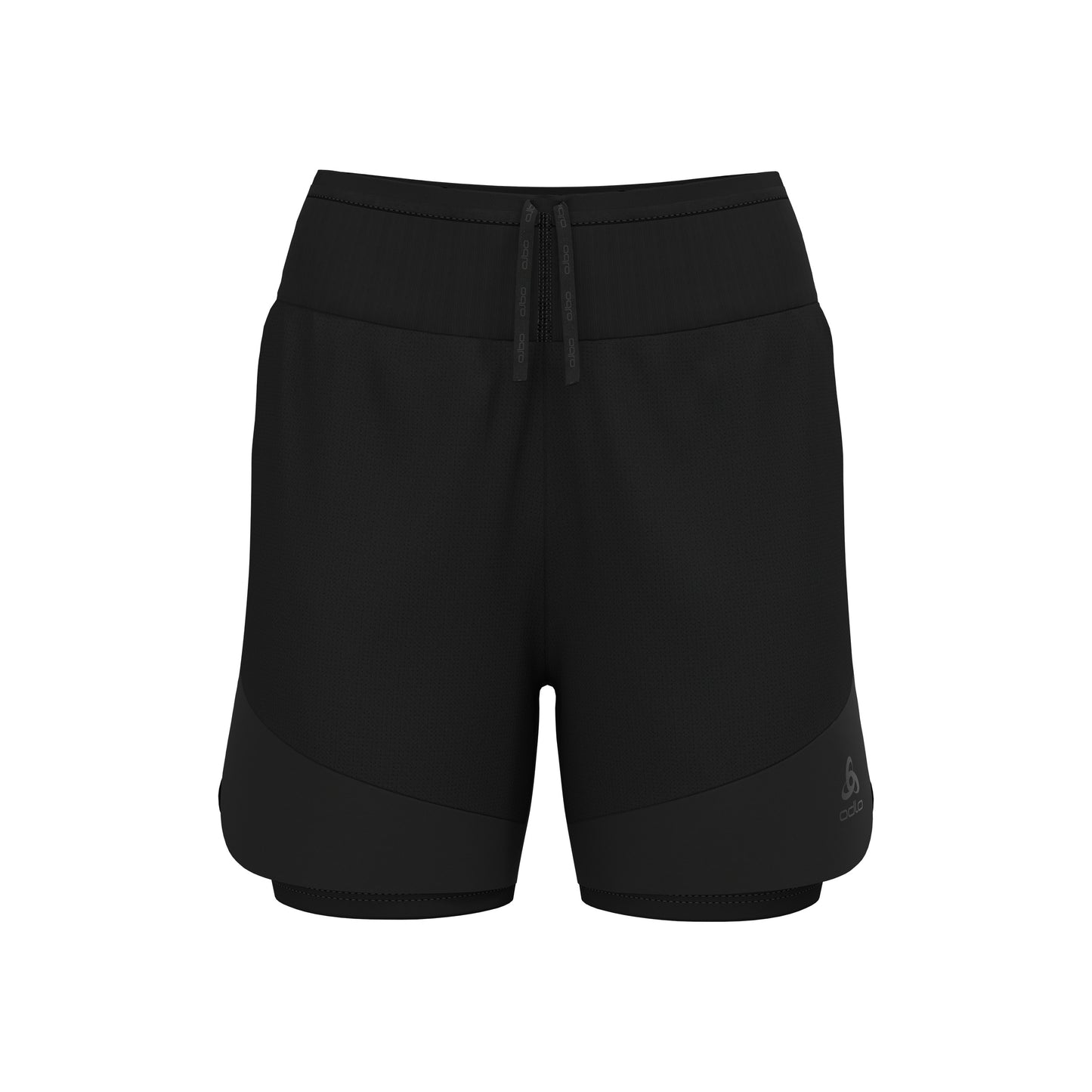 Odlo X-Alp Trail 5in 2in1 Laufshorts Damen-Schwarz