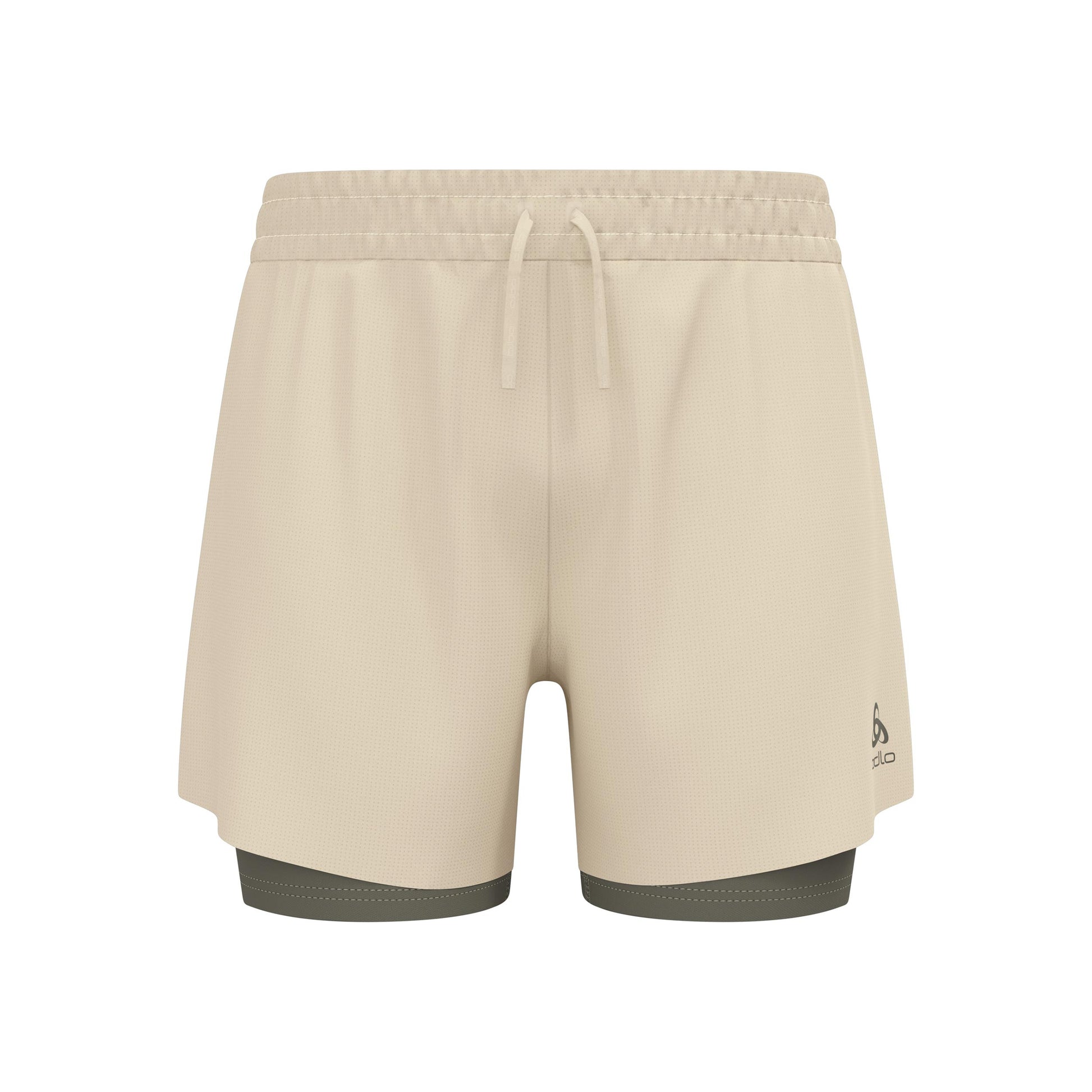 Odlo Zeroweight 5in 2in1 Laufshorts Herren-grau