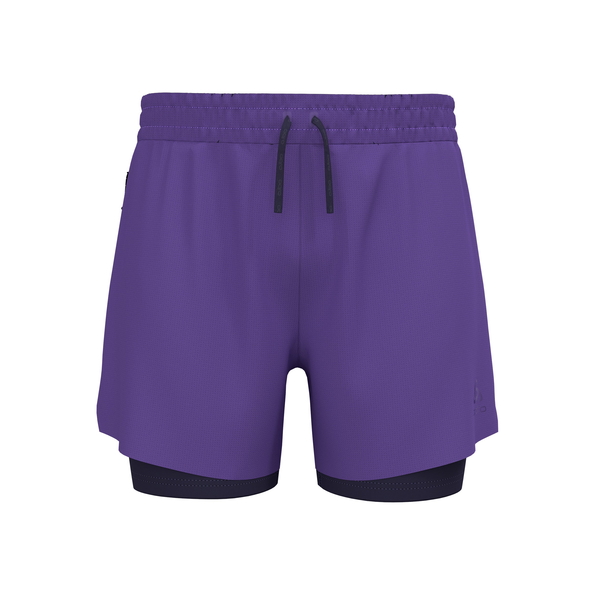 Odlo Zeroweight 5in 2in1 Laufshorts Herren-lila
