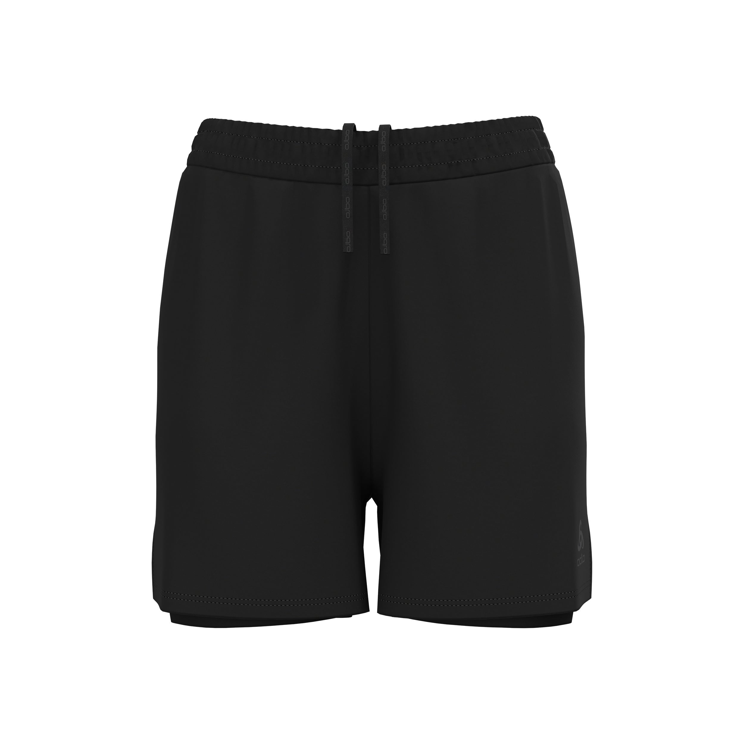 Odlo Essential 4in 2in1 Running Shorts Women-Black