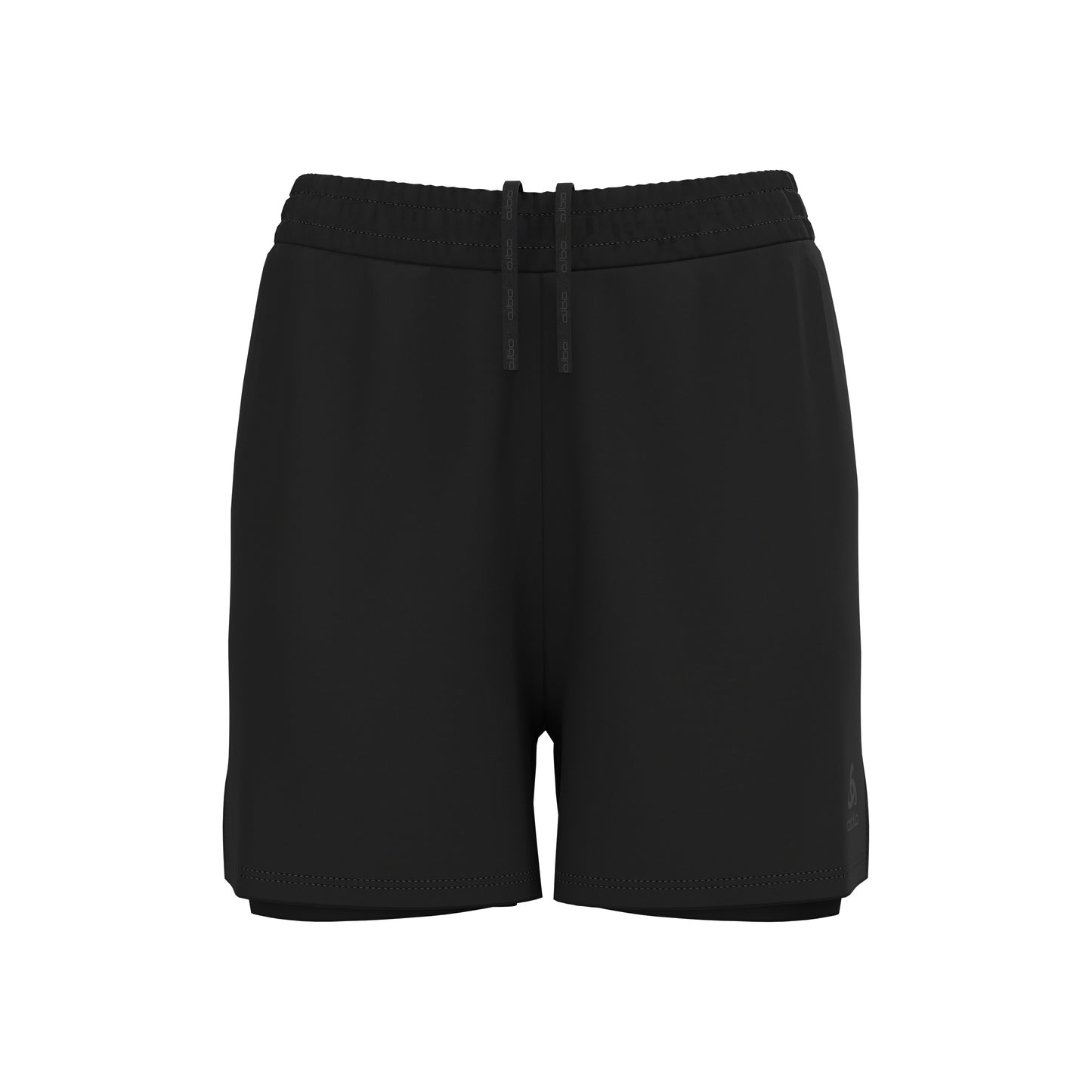 Odlo Essential 4in 2in1 Running Shorts Women-Black