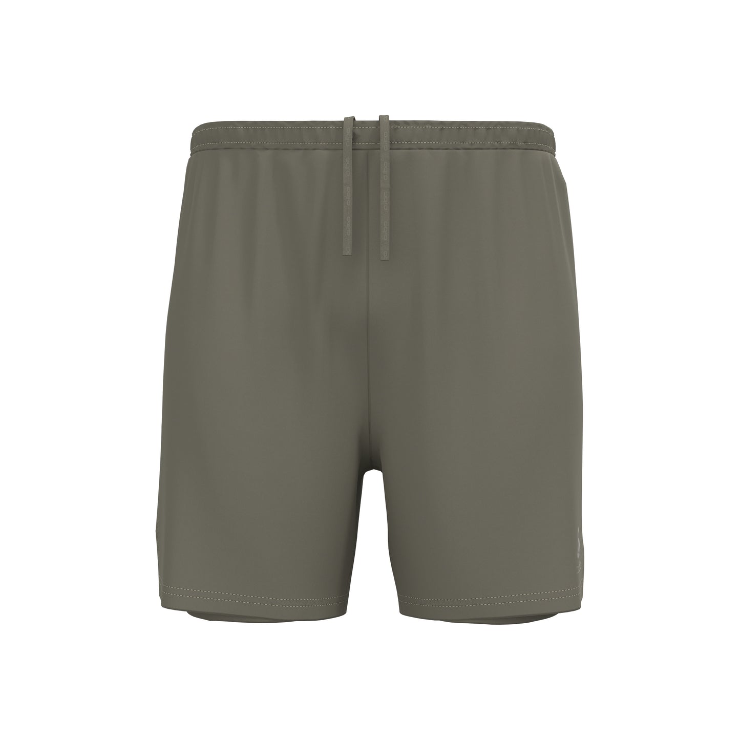 Odlo Essential 6in 2in1 Laufshorts Herren-khaki