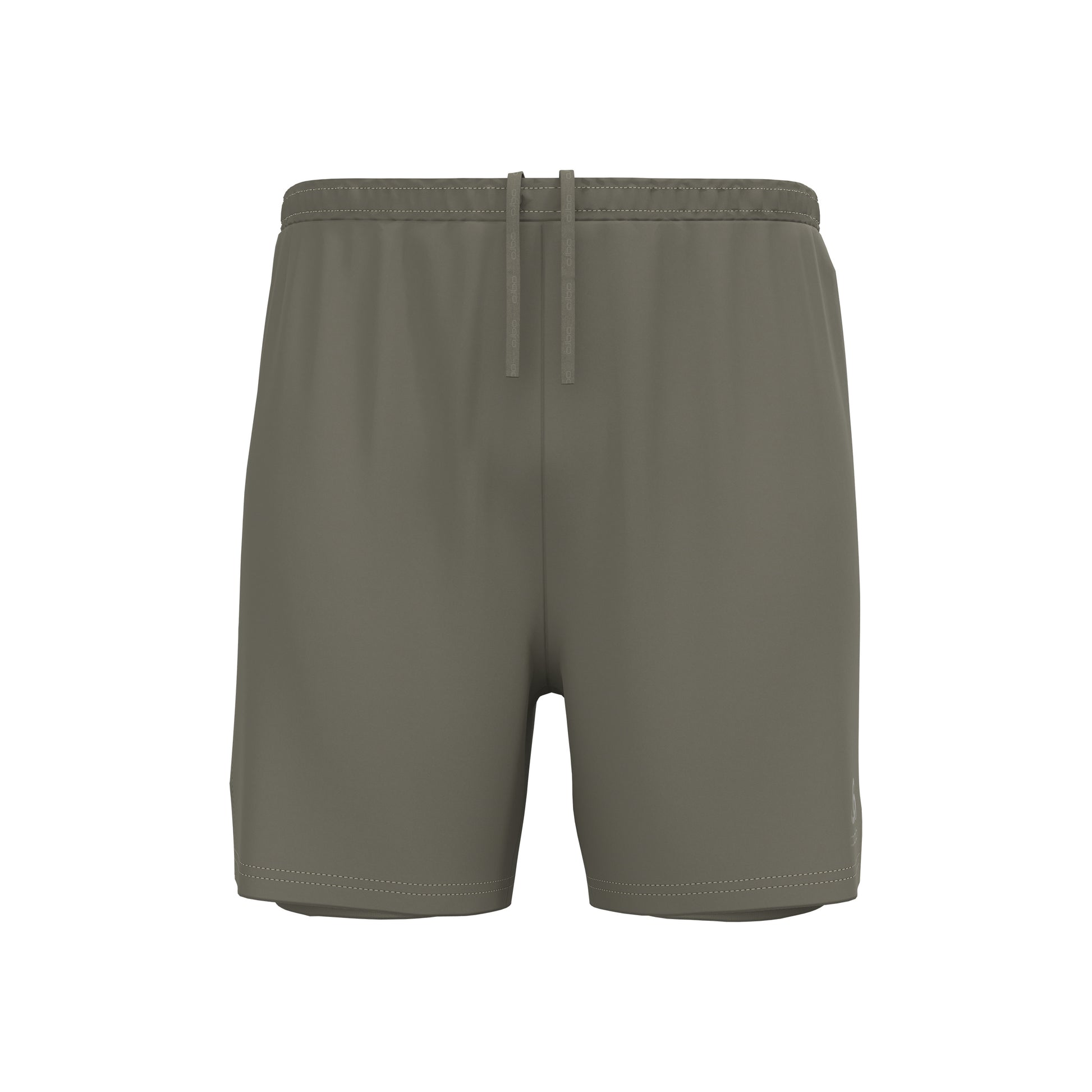 Odlo Essential 6in 2in1 Laufshorts Herren-khaki