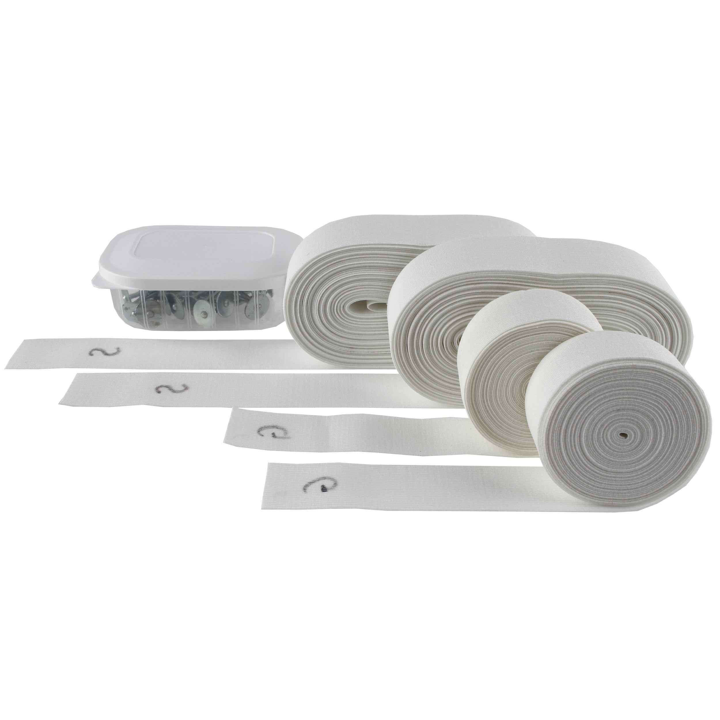 Easy Lines Midcourt Line Set 4 Rolls Clay Court-White