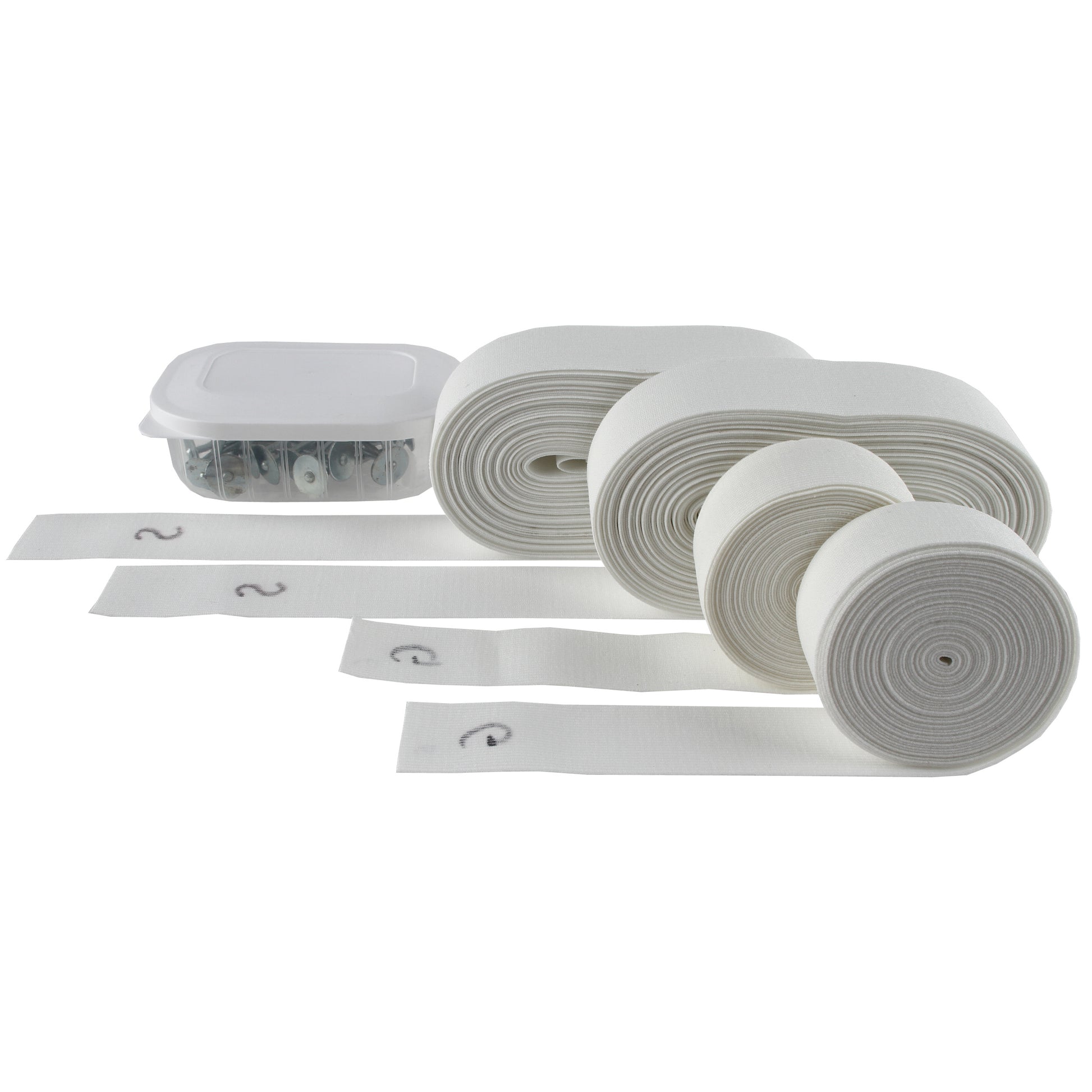 Easy Lines Midcourt Line Set 4 Rolls Clay Court-White