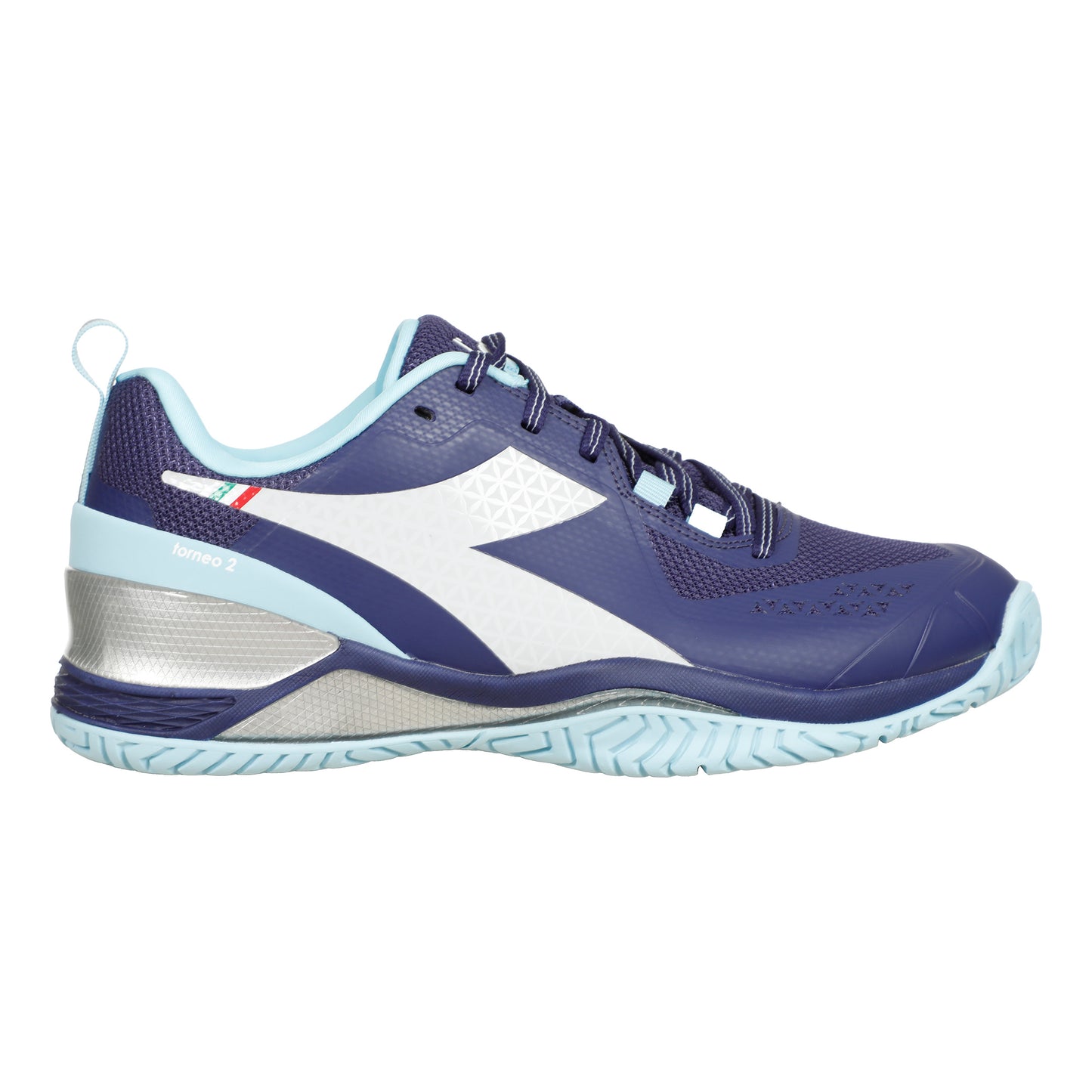 Diadora Blushield Torneo 2 Allcourtschuh Damen - dunkelblau, weiß