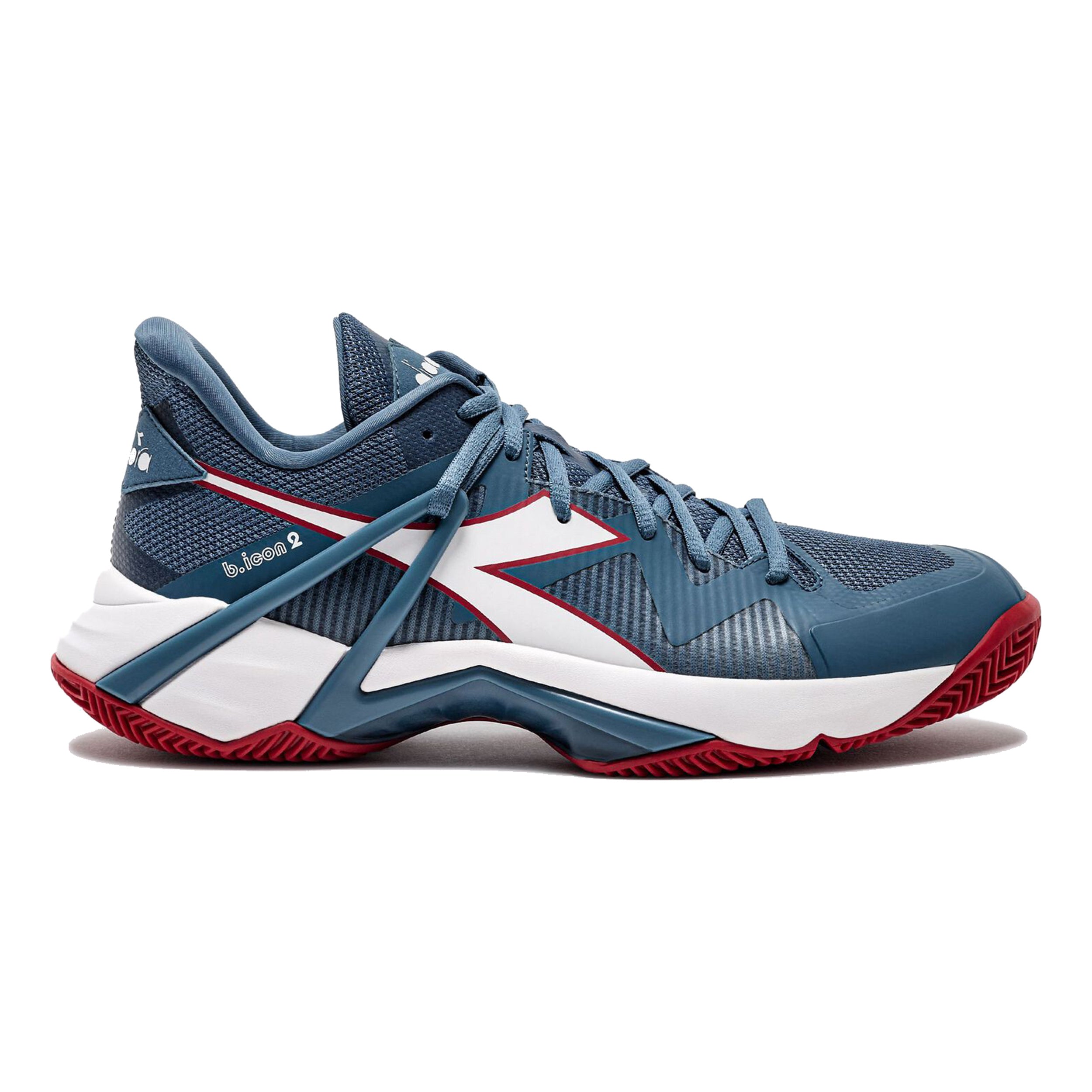 B.Icon 2 Clay court shoe Men-petrol,red | Tennis-Point
