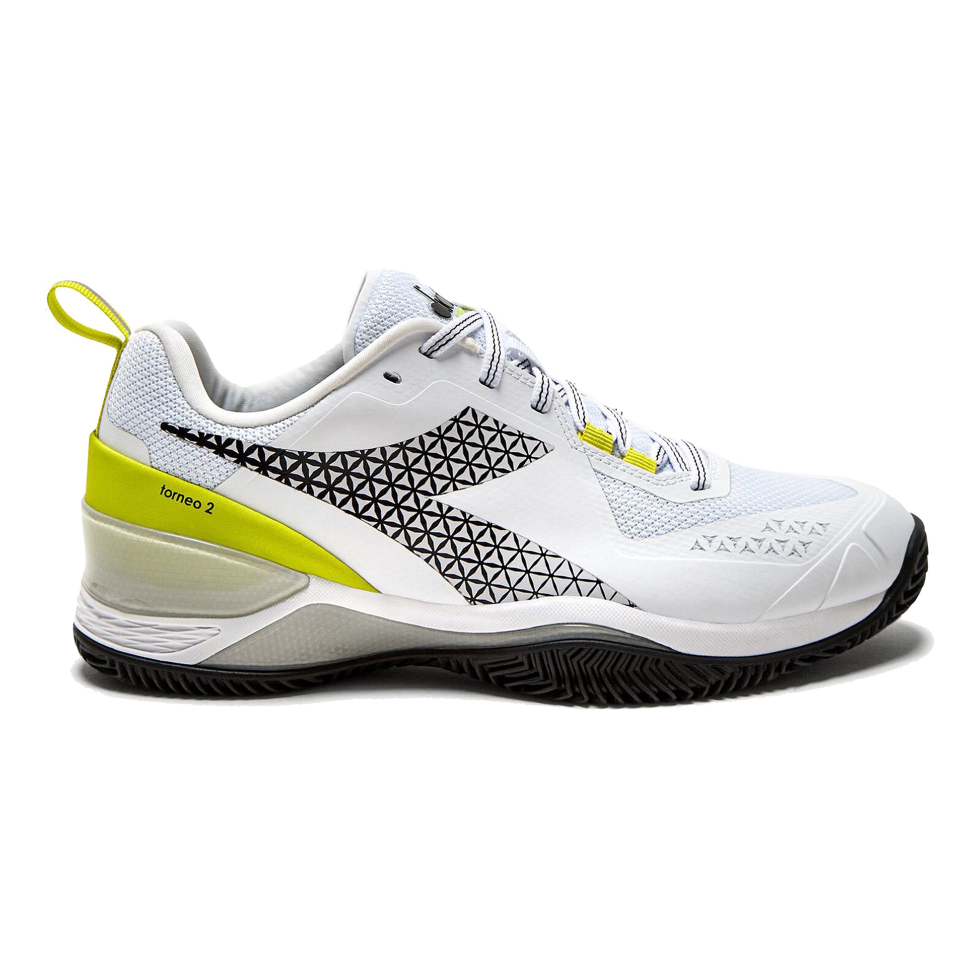Diadora Blushield Torneo 2 Clay court shoe Women - white, dark blue