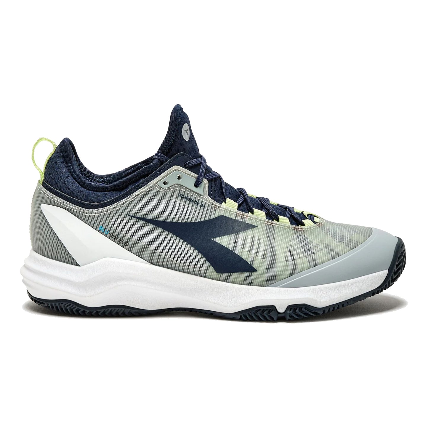 Diadora Speed Blushield Fly 4 + Clay court shoe Men-grey,blue