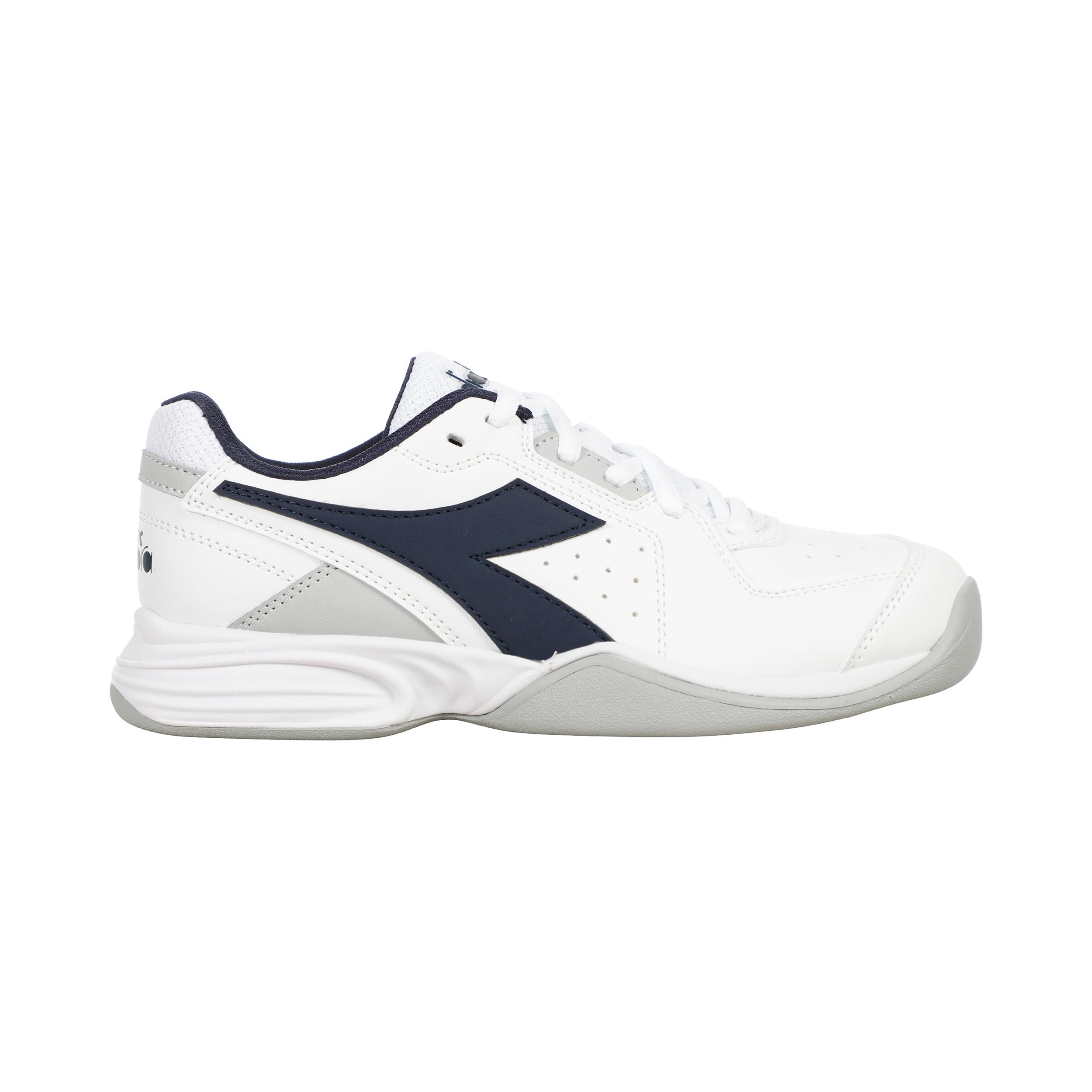 Diadora S.Challenge 6 SL Teppichschuh Kinder-Weiß,Blau