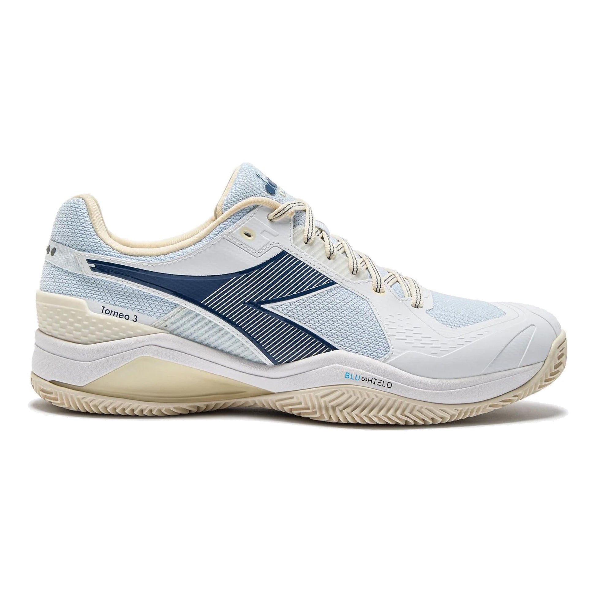 Diadora Blushield Torneo 3 Clay court shoe Men-white,blue